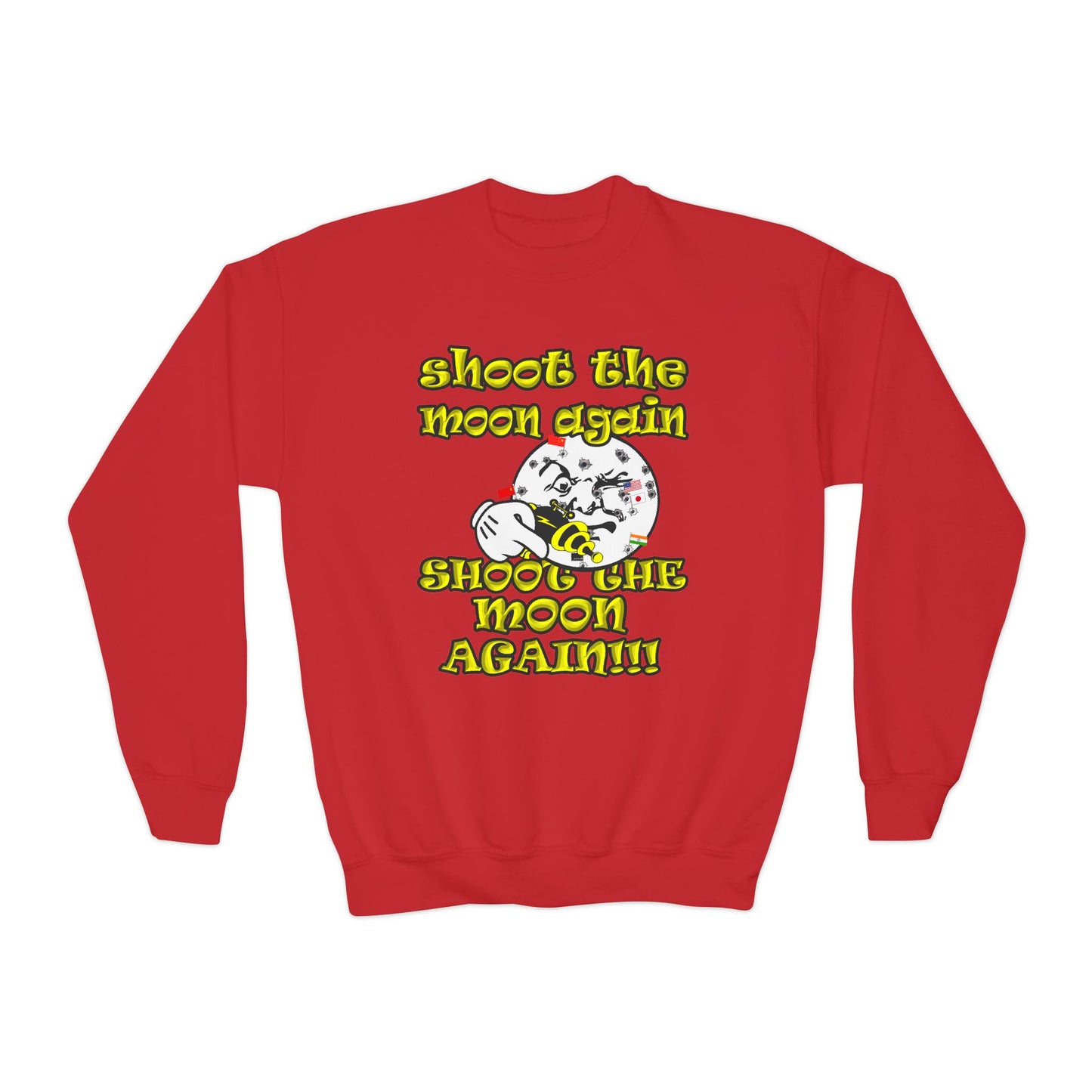 shoot the moon again - Youth Crewneck Sweatshirt