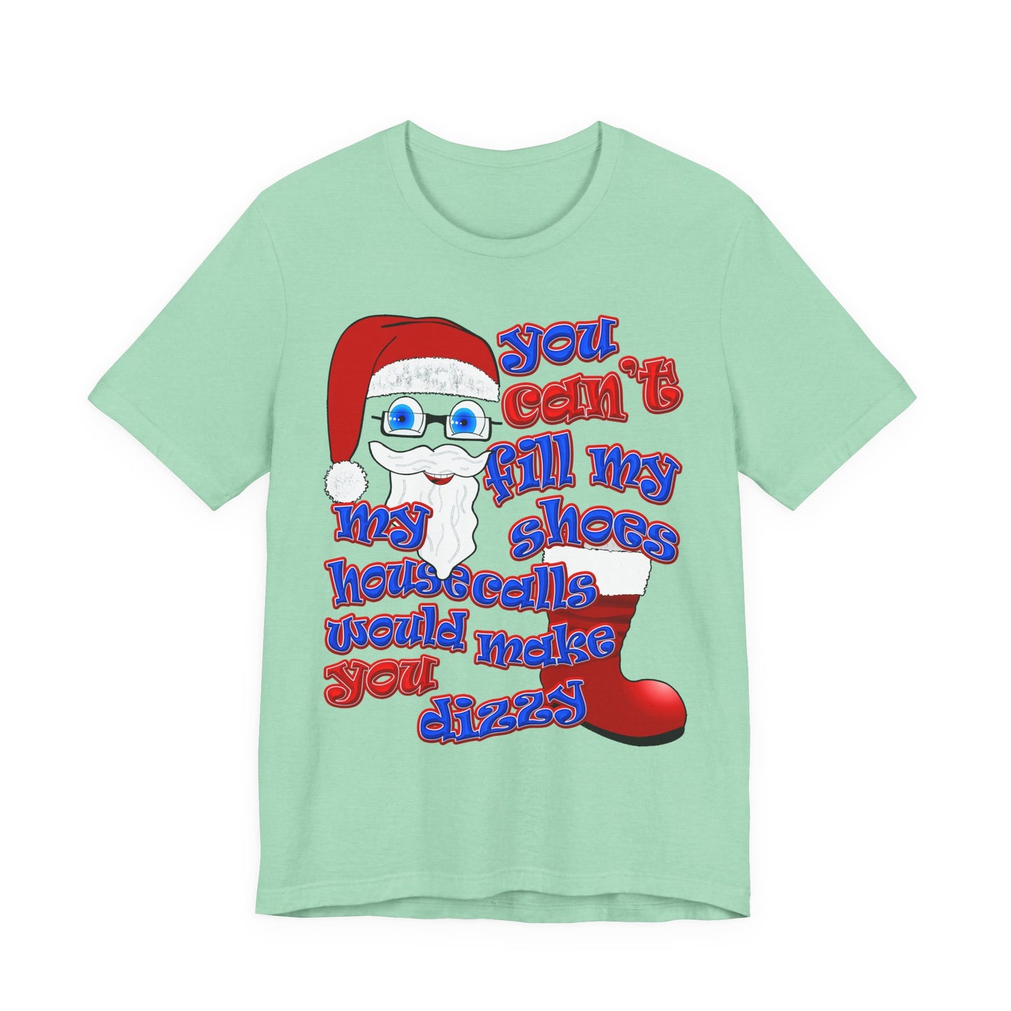 santa's shoes - Unisex Jersey Short Sleeve Tee