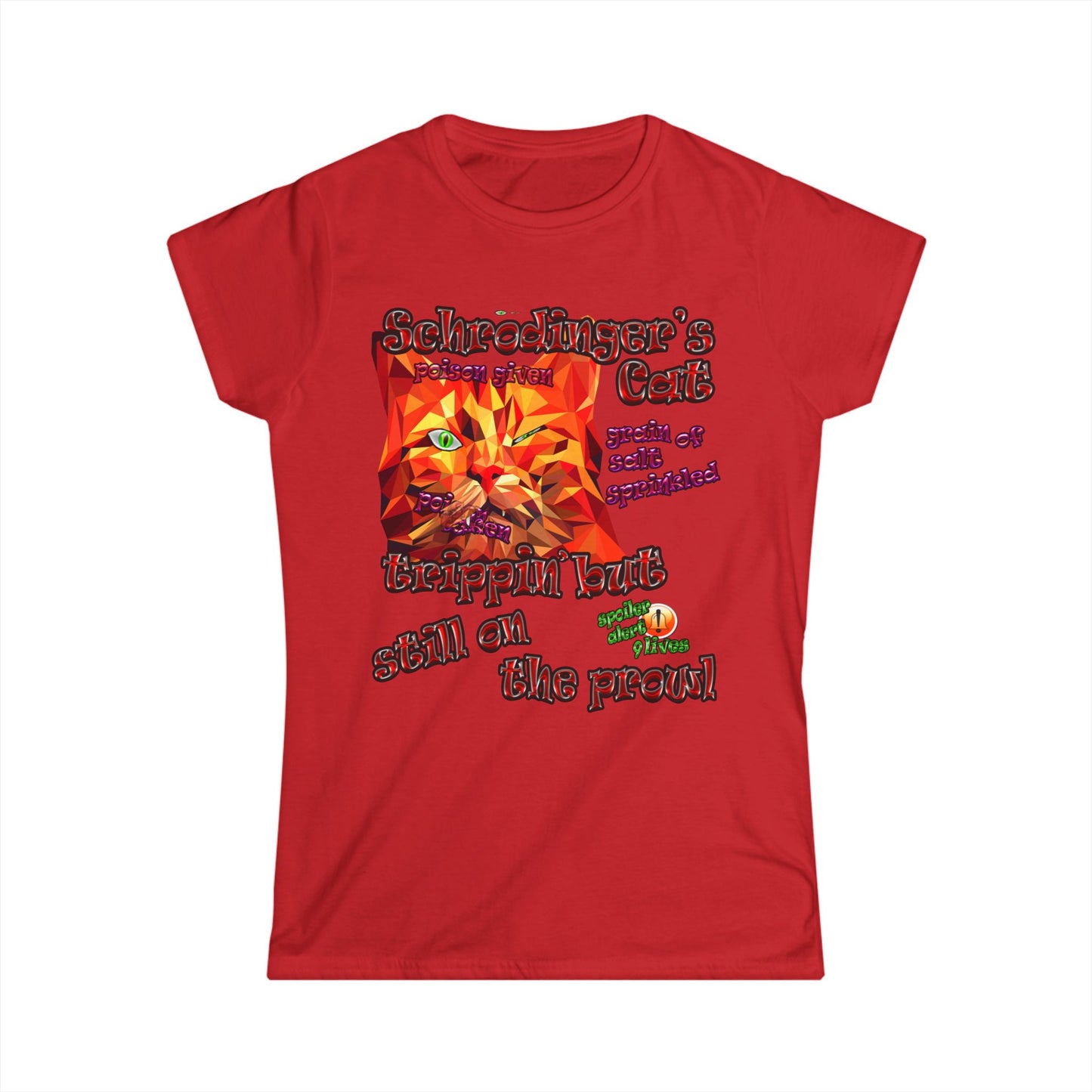 schrodinger's cat - Women's Softstyle Tee