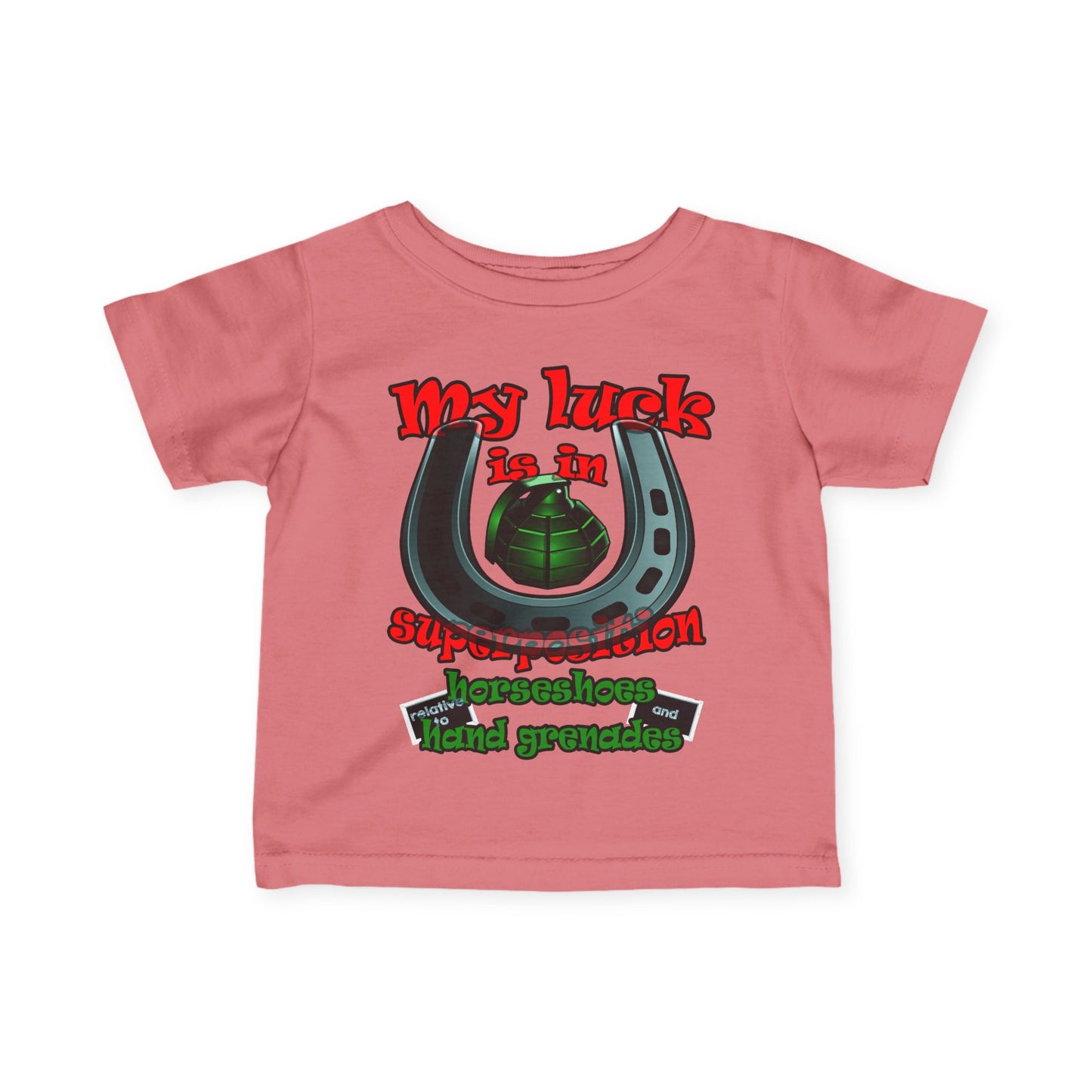 my luck - Infant Fine Jersey Tee