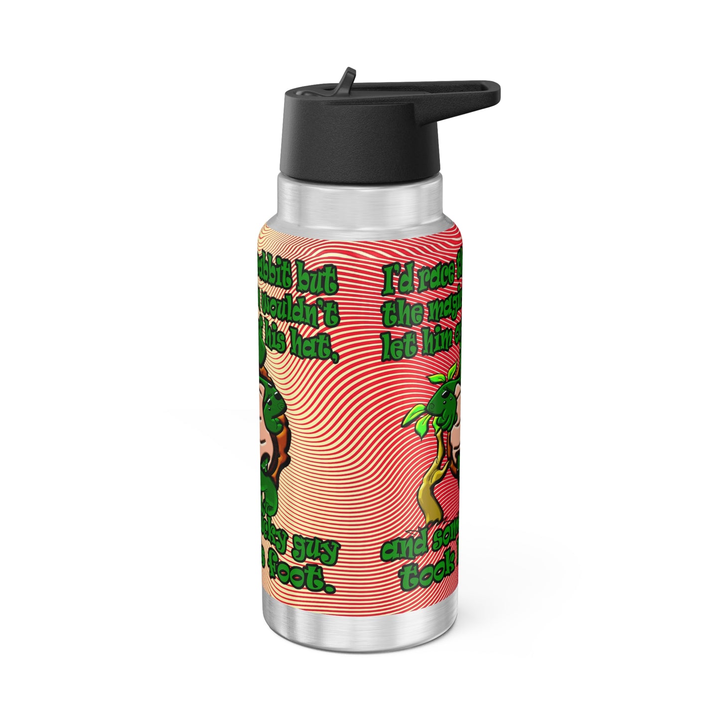 turtle race - Gator Tumbler, 32oz (yellow-orange wave)