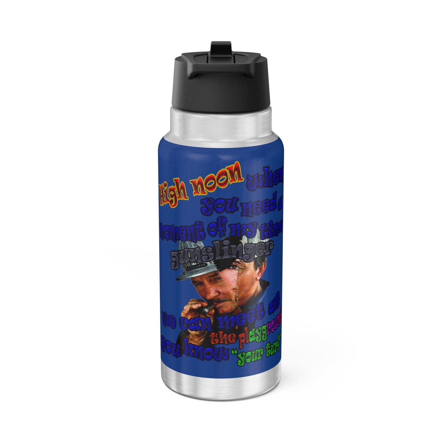 high noon - Gator Tumbler, 32oz (dark blue)