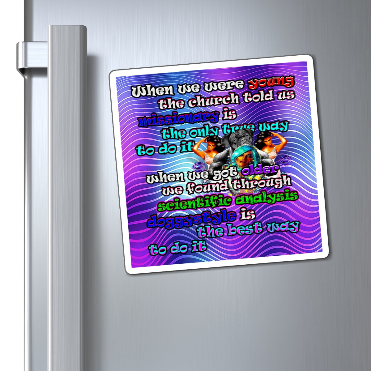 doggystyle - Magnets - (purple wave)