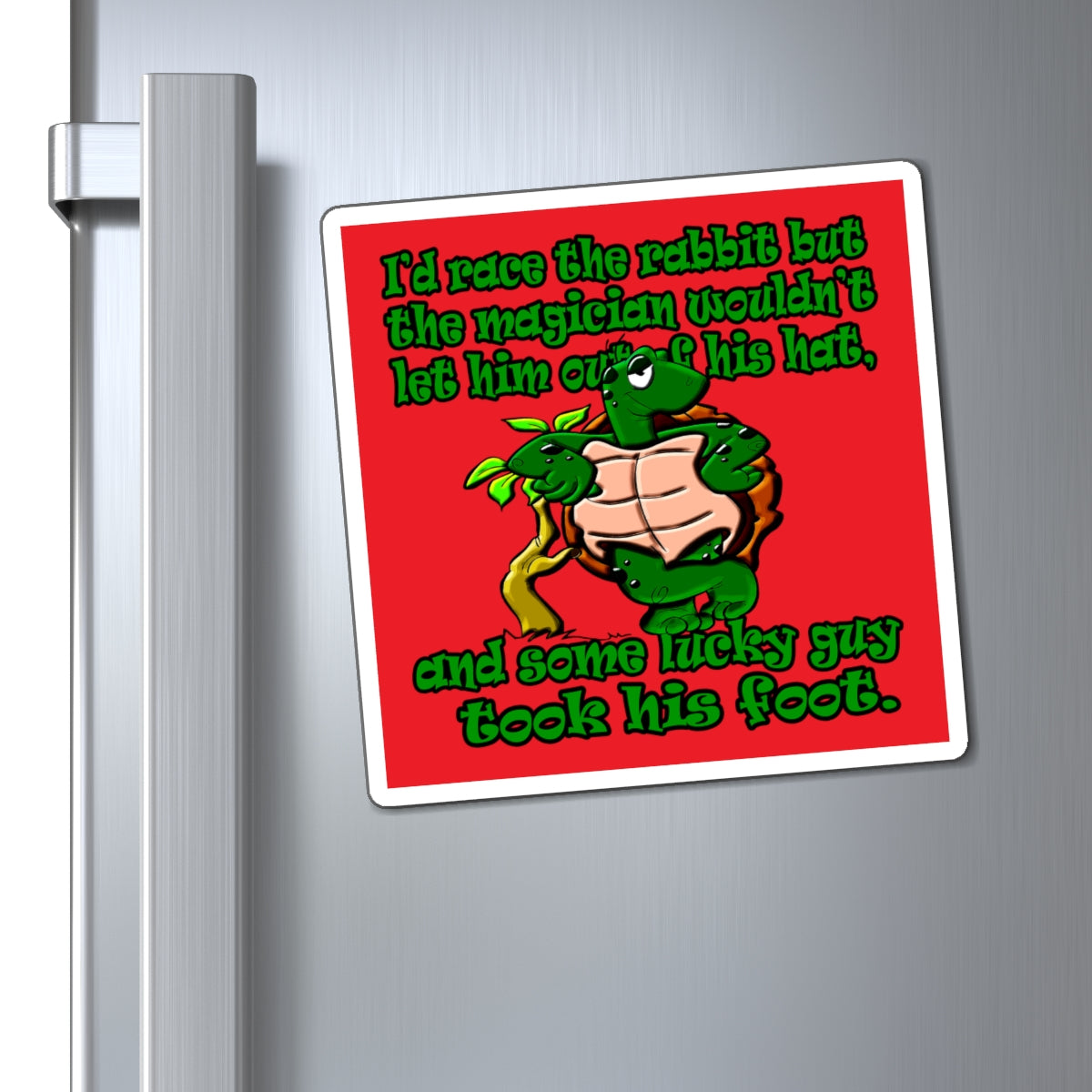 turtle race - Magnets - (red)