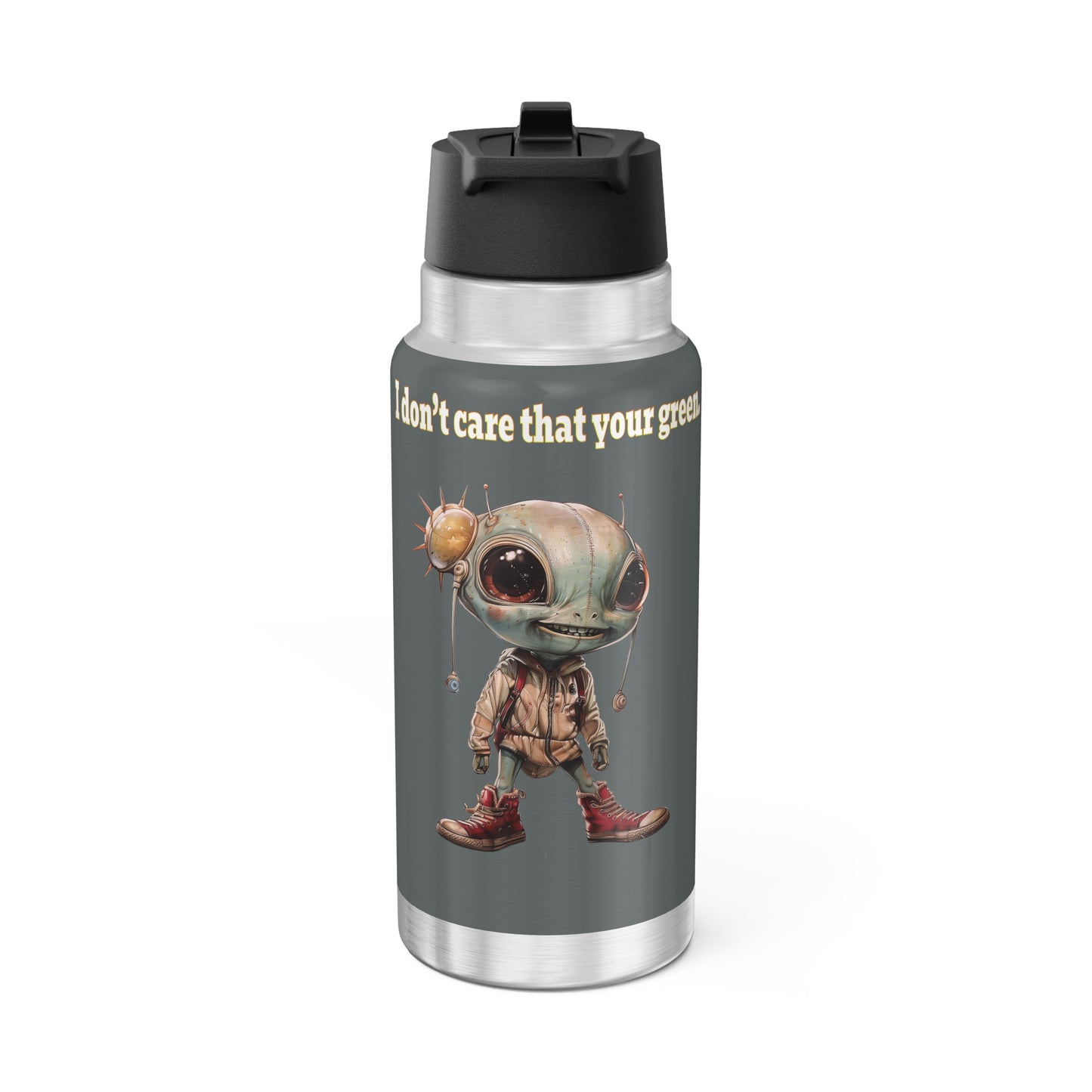 I don't care that your grey - Gator Tumbler, 32oz (dark grey)