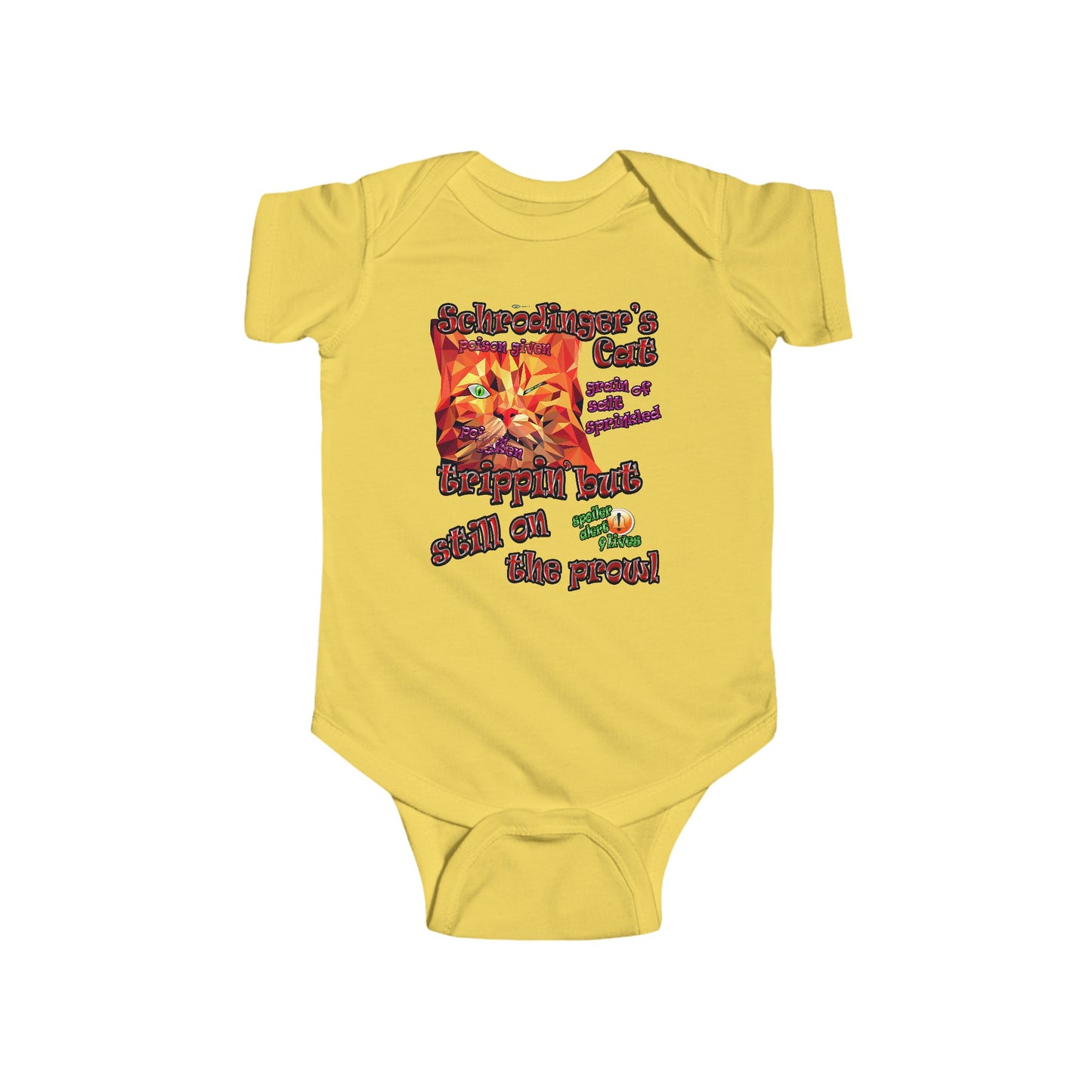 schrodinger's cat - Infant Fine Jersey Bodysuit