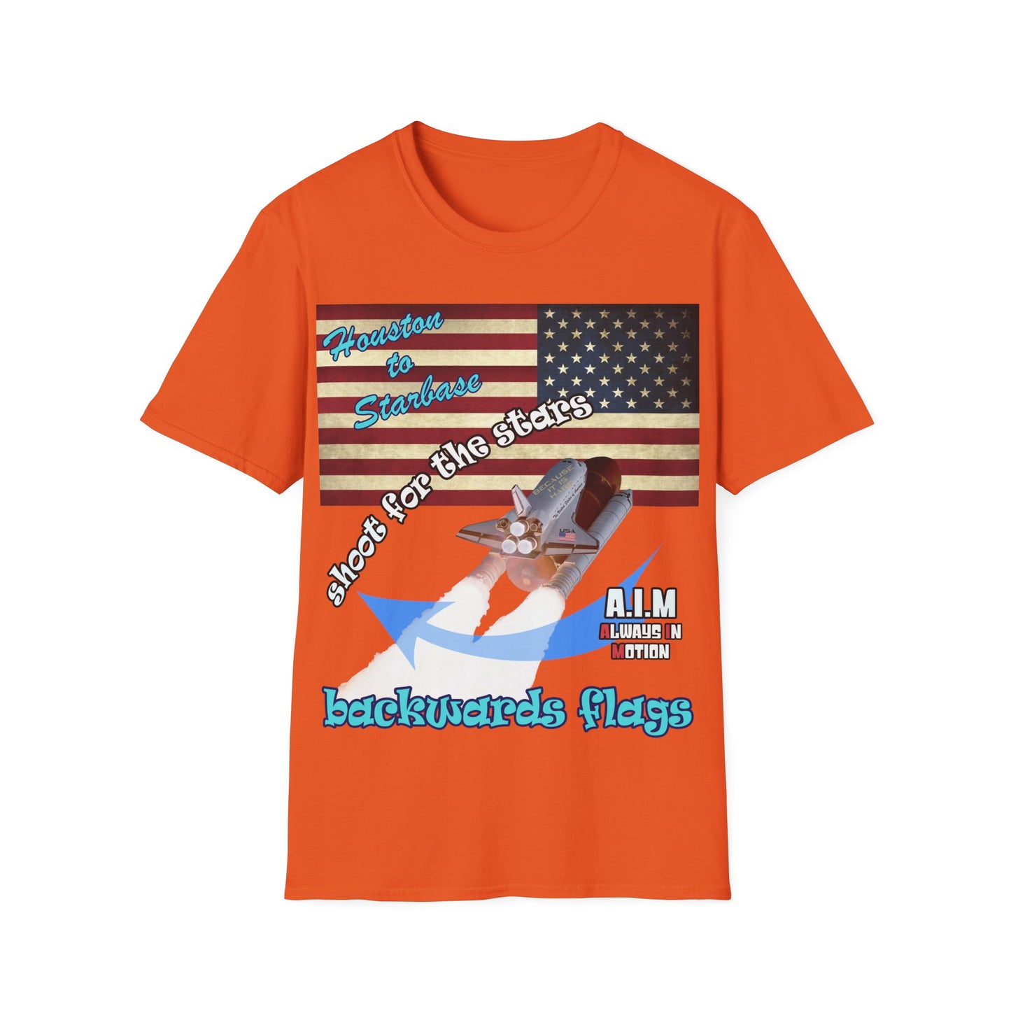 shoot for the stars - Unisex Softstyle T-Shirt