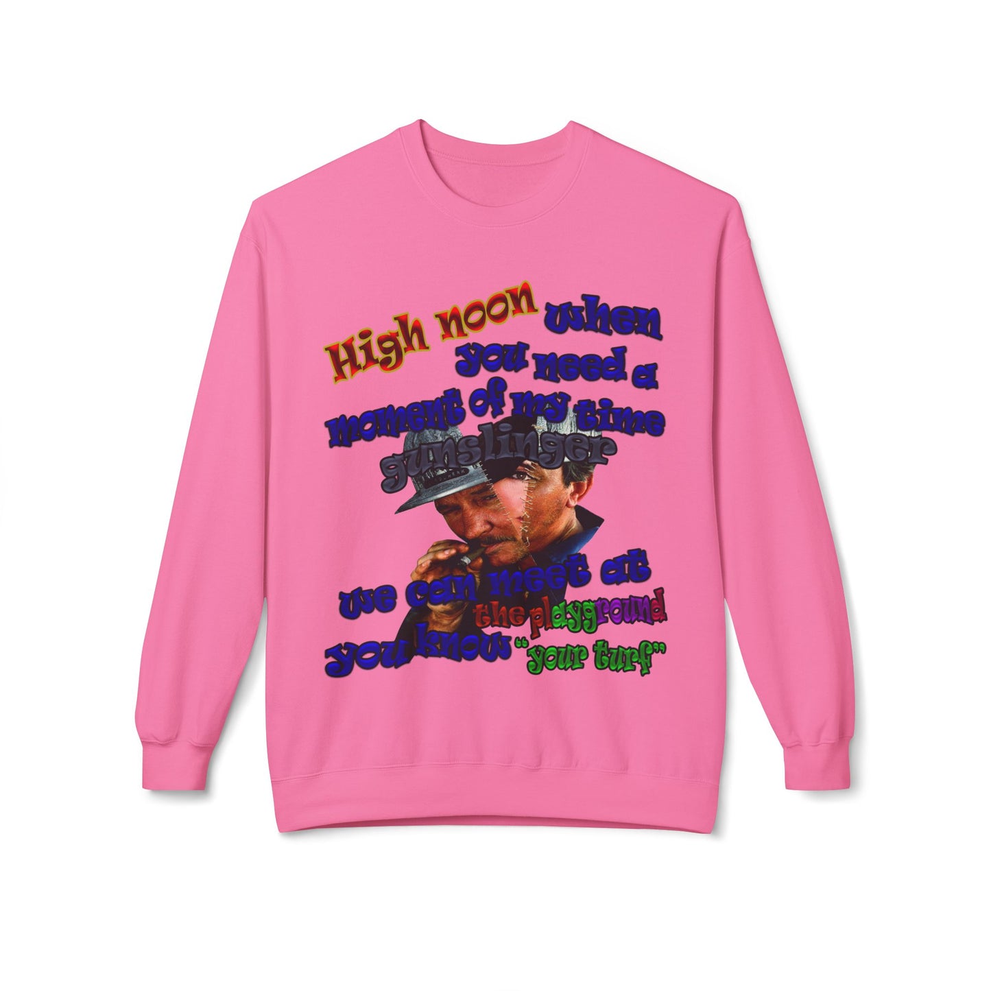 high noon - Unisex Midweight Softstyle Fleece Crewneck Sweatshirt