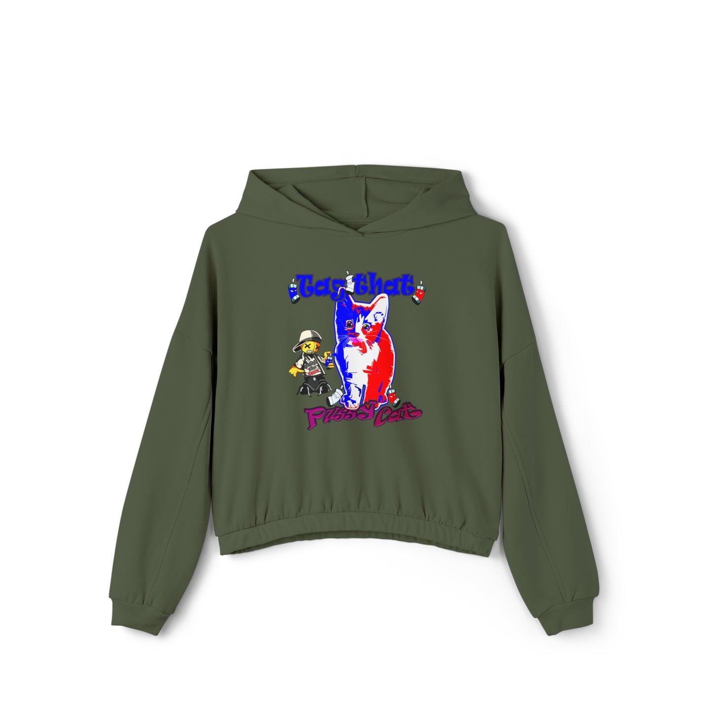tag that - Women's Cinched Bottom Hoodie