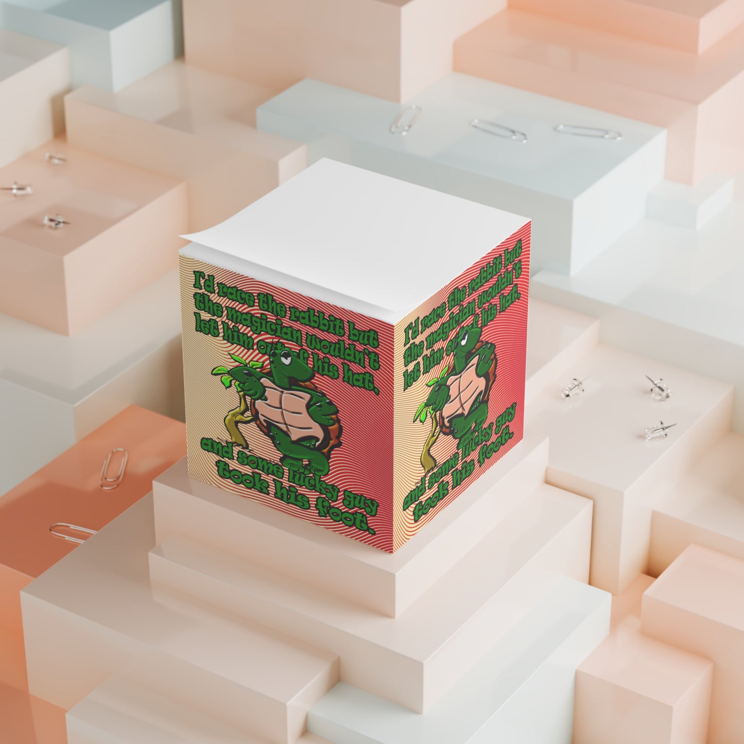 turtle race - note cube (yellow-orange wave)