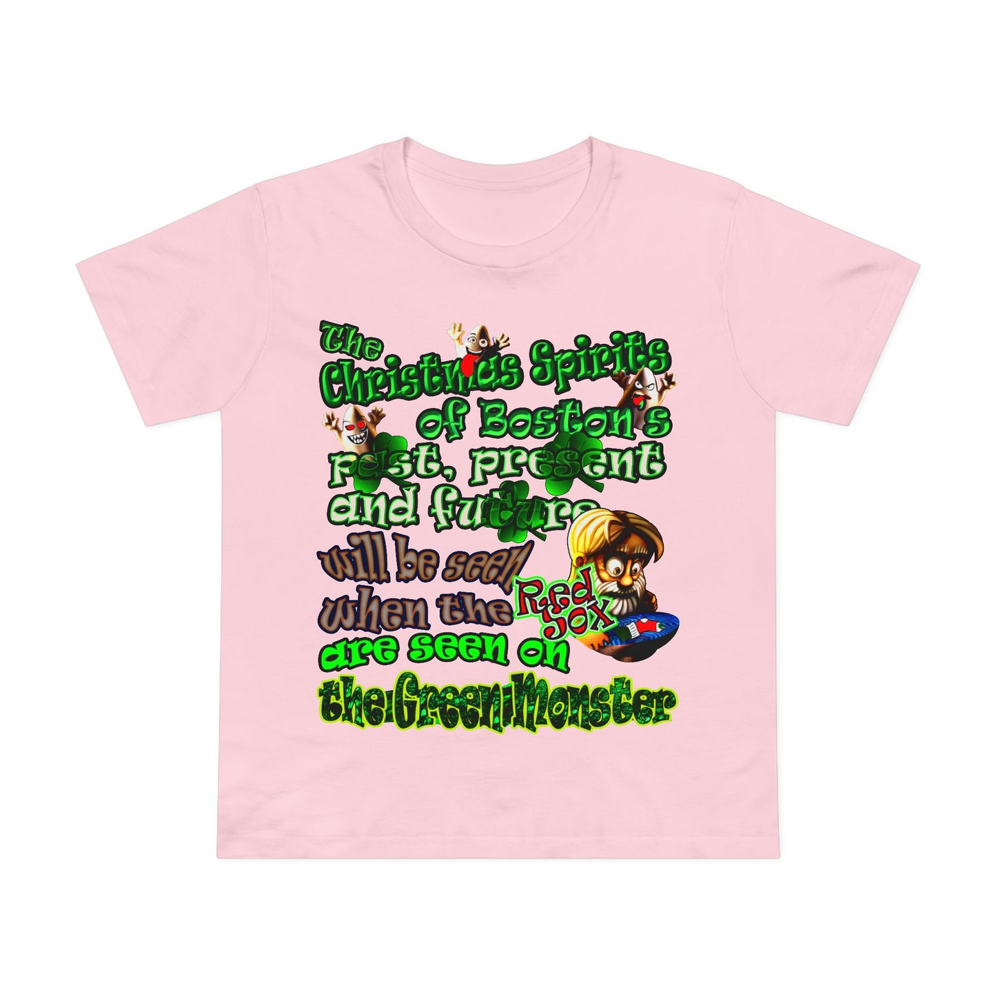 christmas spirits of boston - Women’s Maple Tee