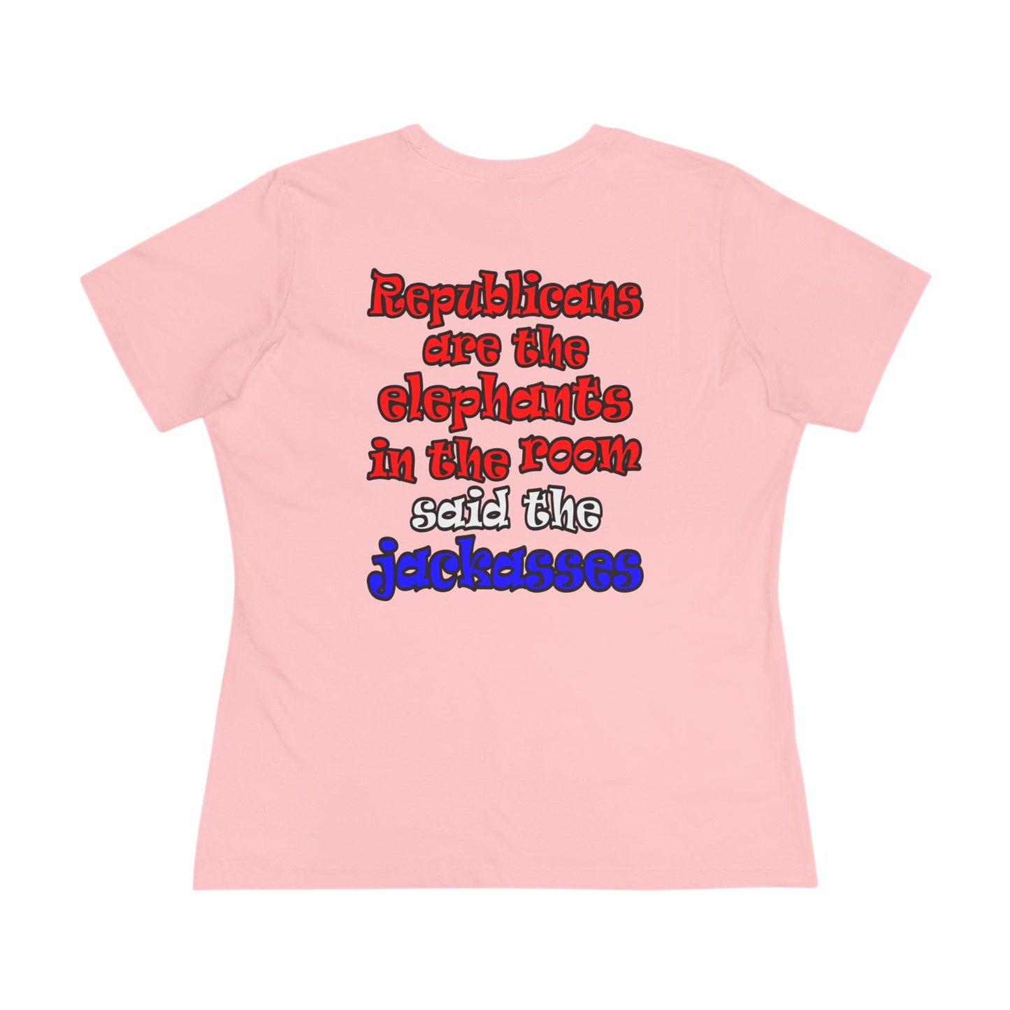 donkeys and elephants - Women's Premium Tee