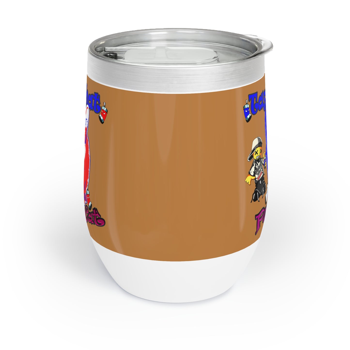 tag that - Chill Wine Tumbler (light brown)