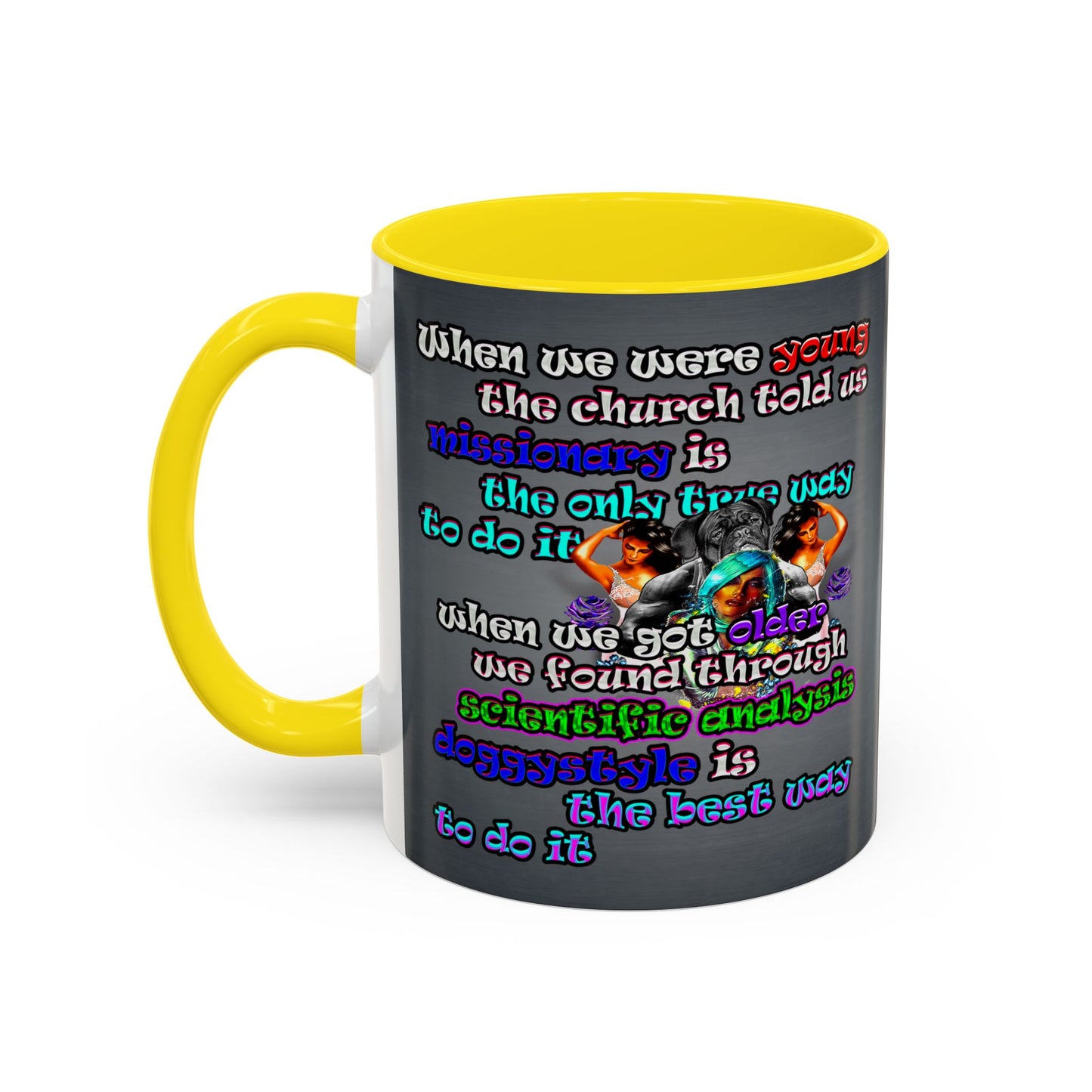 doggystyle - Accent Mug (grey-light grey)