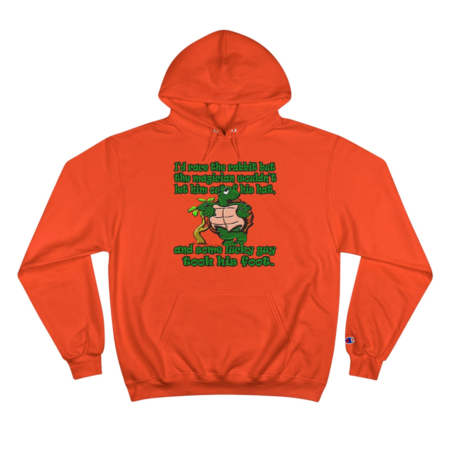 turtle race - Champion Hoodie