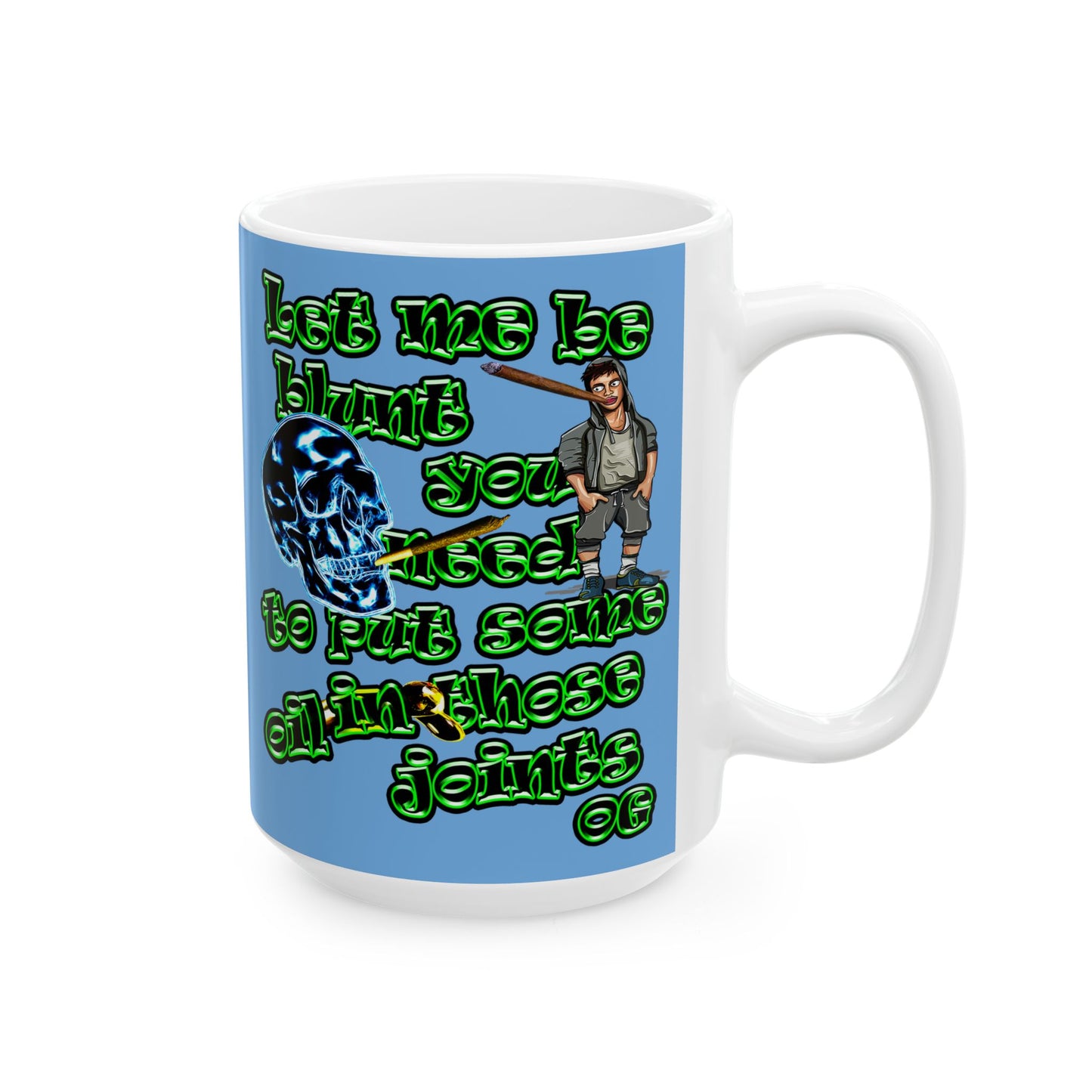 og - White Mug (light blue)