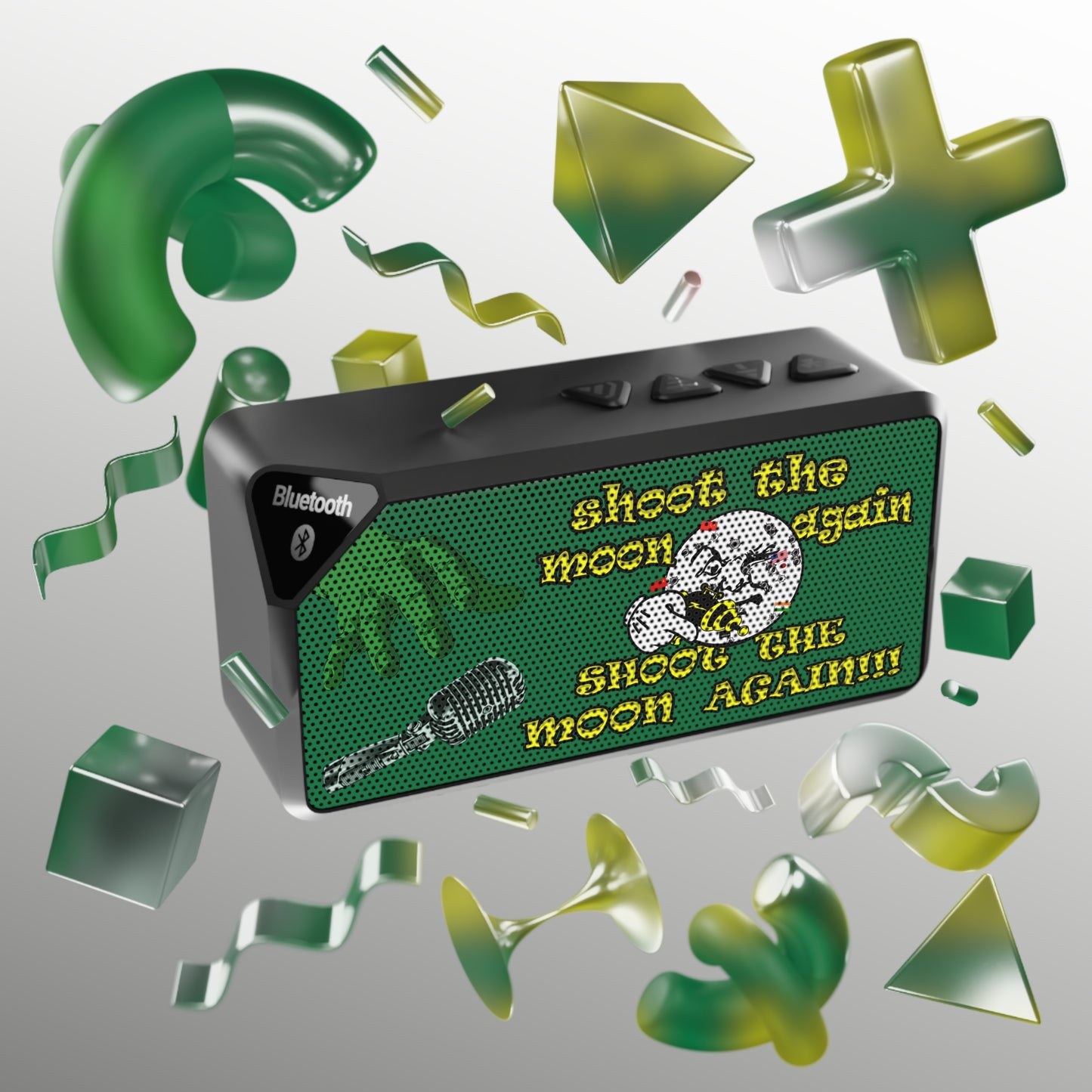 shoot the moon again - Jabba Bluetooth Speaker (dark green)