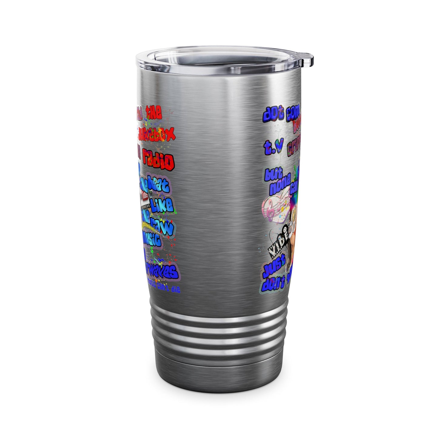 drop the beat - Ringneck Tumbler, 20oz