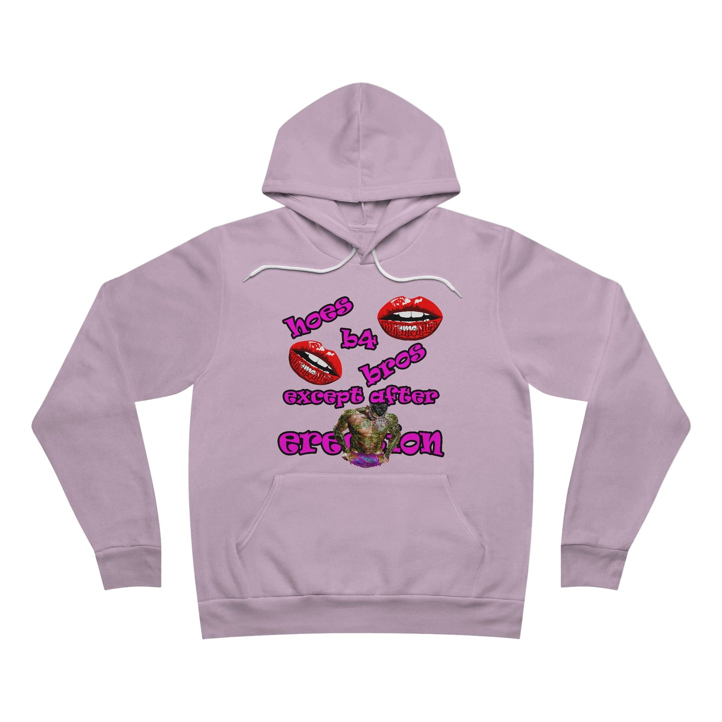 hoes b4 bros - Unisex Sponge Fleece Pullover Hoodie