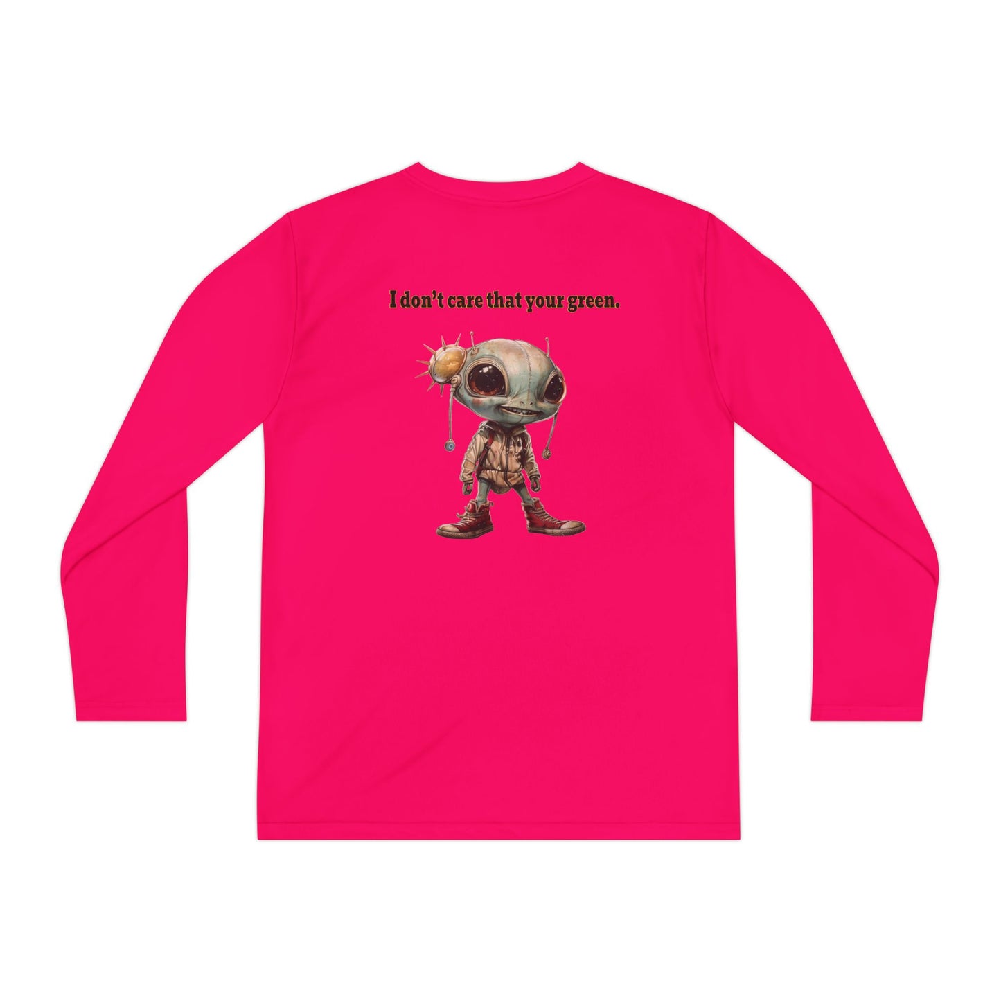 I don't care that your grey - Youth Long Sleeve Competitor Tee