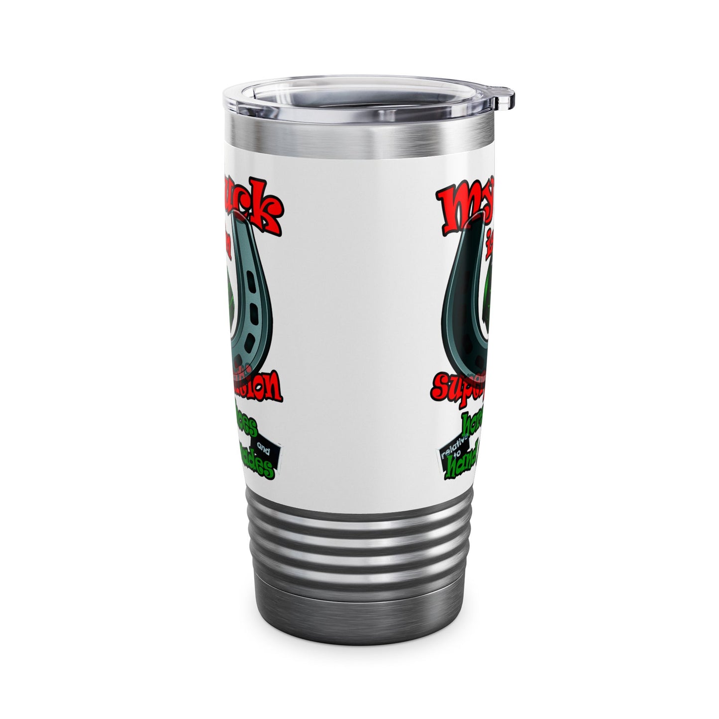my luck - Ringneck Tumbler, 20oz (white)