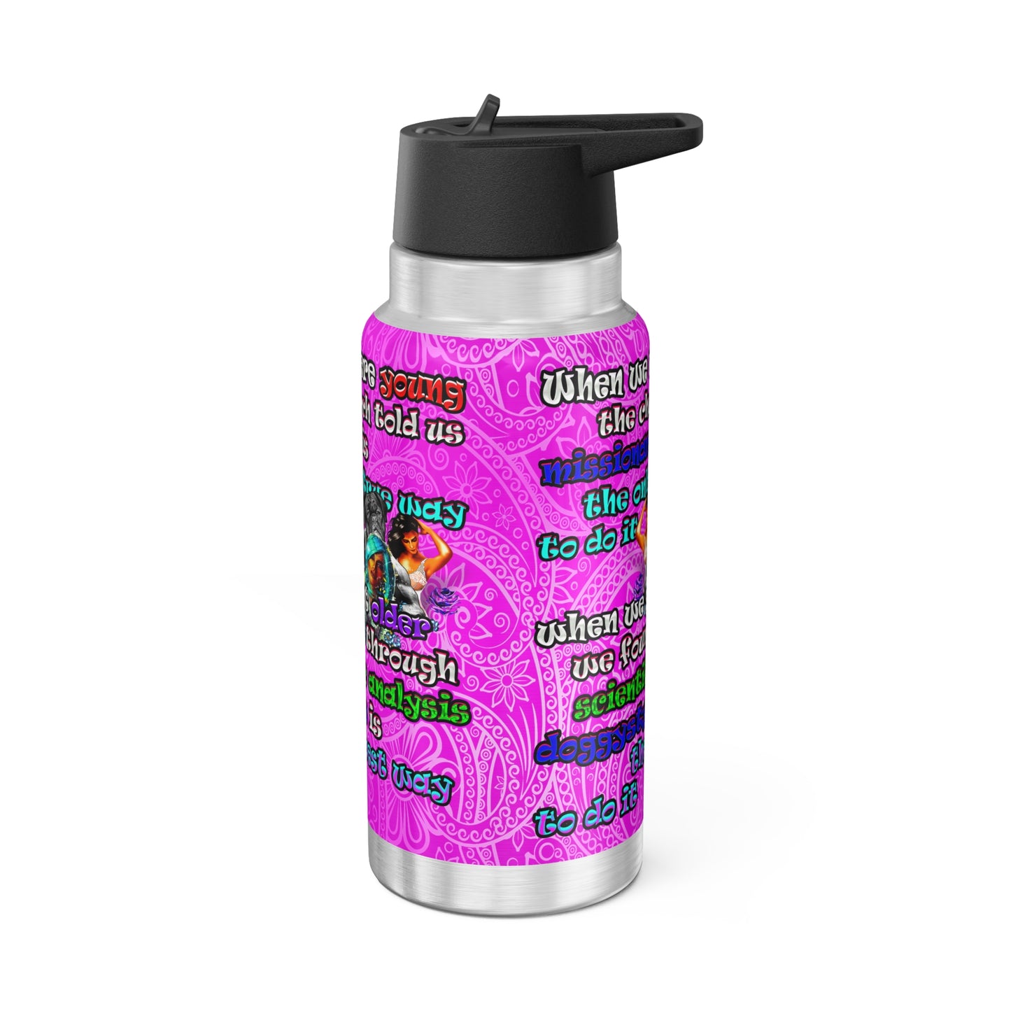 doggystyle - Gator Tumbler, 32oz (pink swirl)