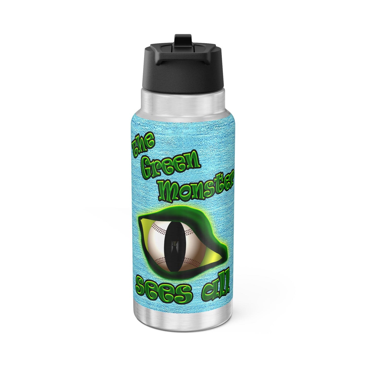 green monster - Gator Tumbler, 32oz (faded blue)