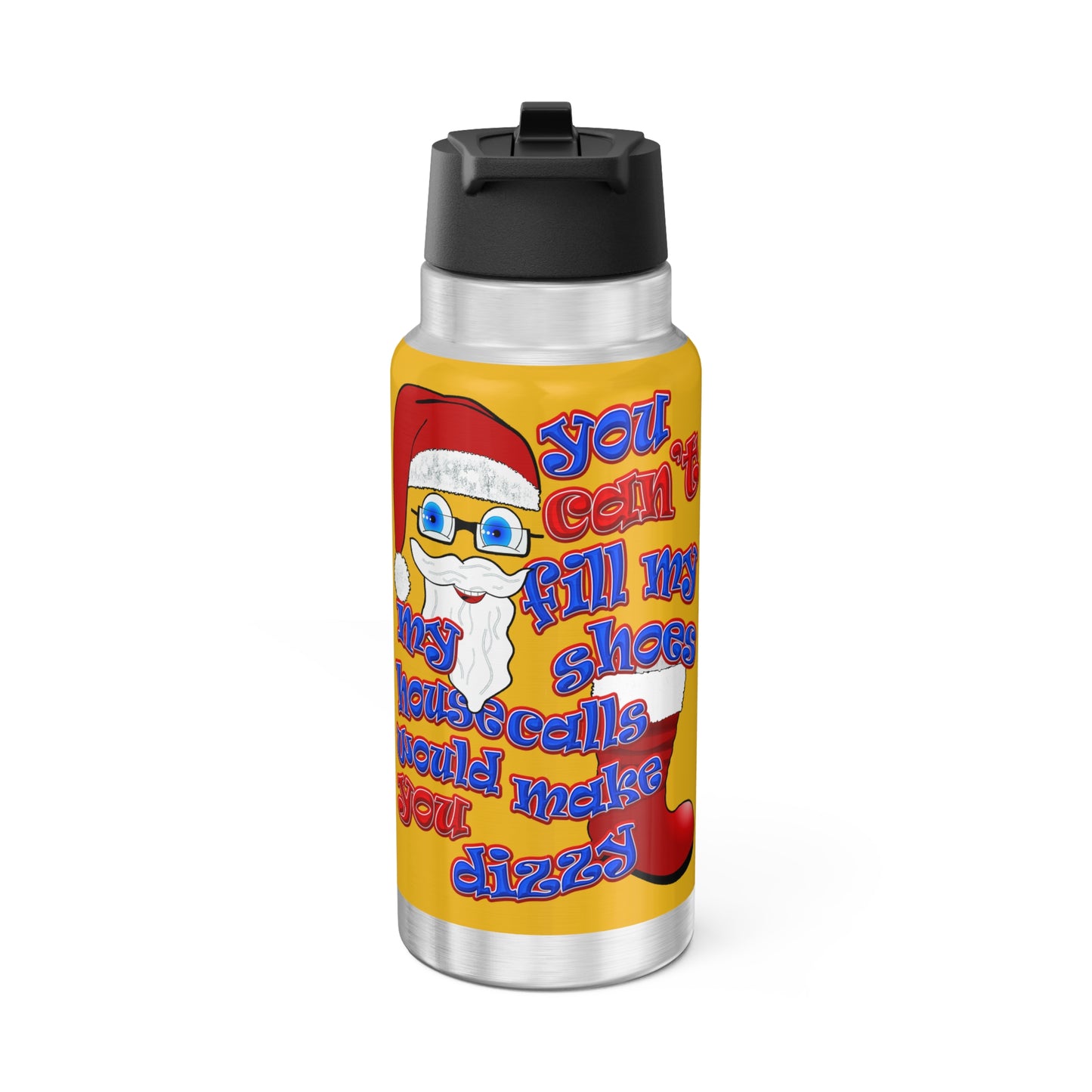santa's shoes - Gator Tumbler, 32oz (yellow)