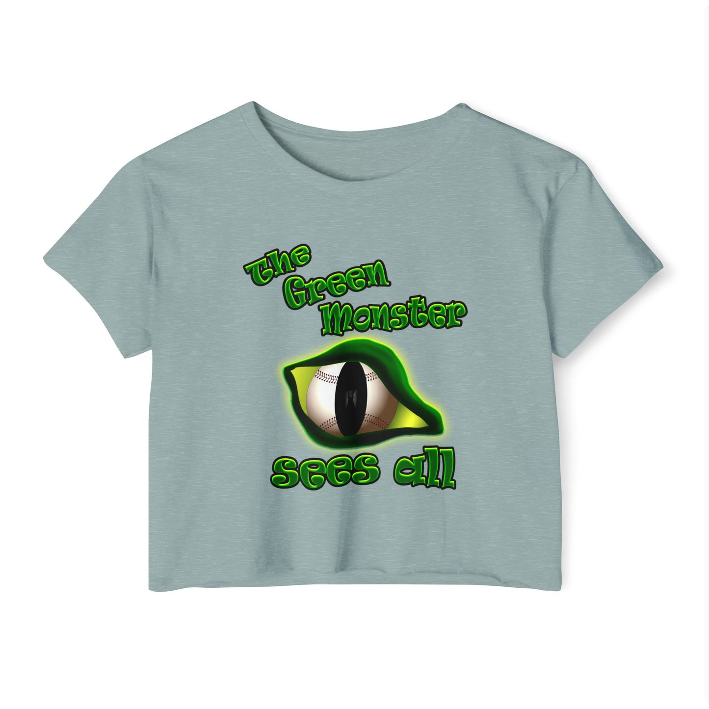 green monster - Women's Festival Crop Top