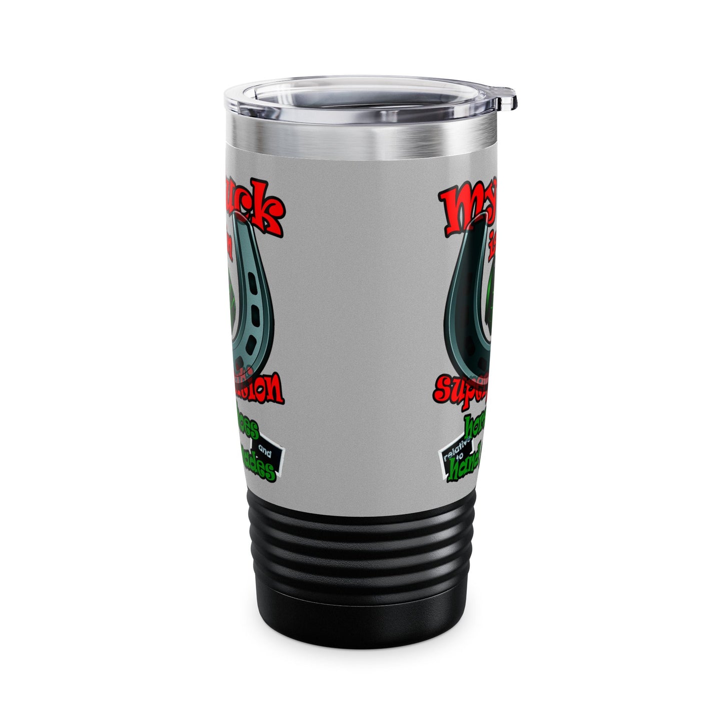 my luck - Ringneck Tumbler, 20oz (light grey)