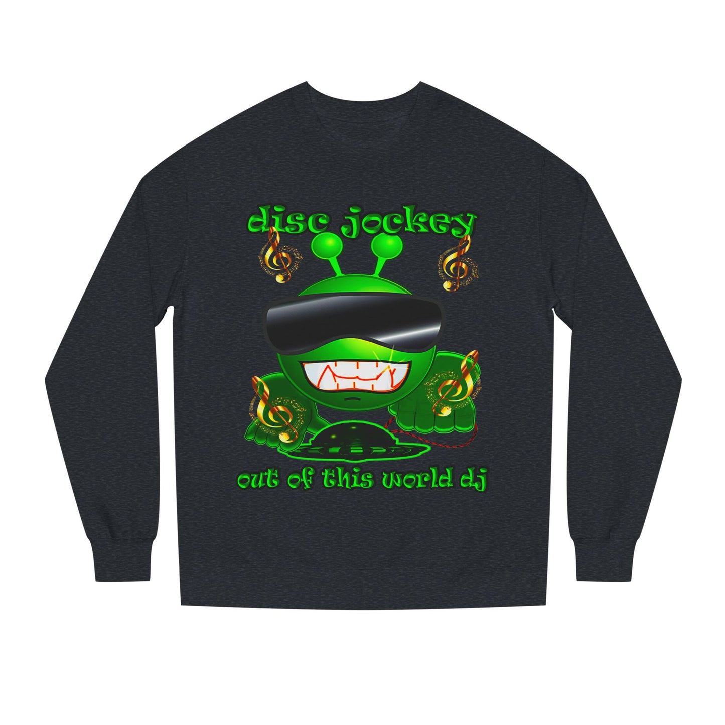 disc jockey - Unisex Crew Neck Sweatshirt