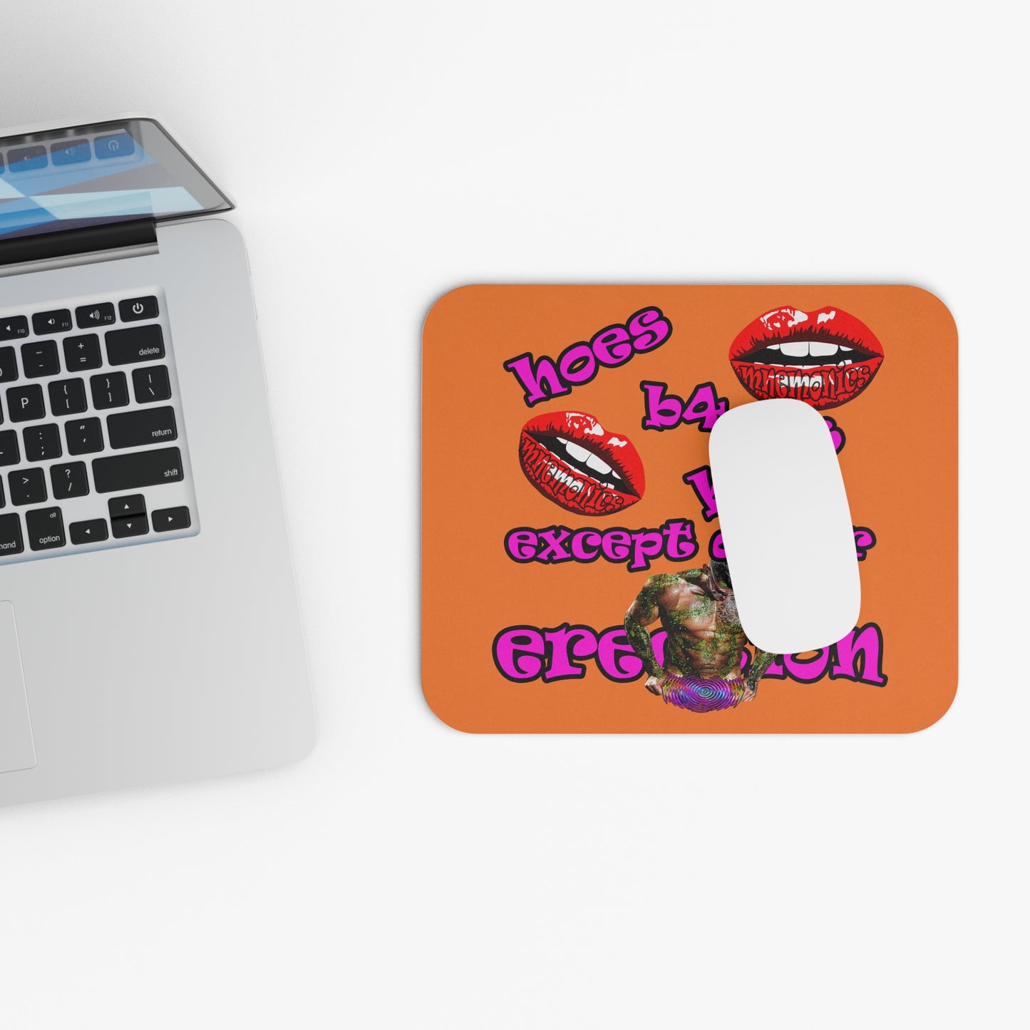 hoes b4 bros - Mouse Pad (Rectangle) (crusta)