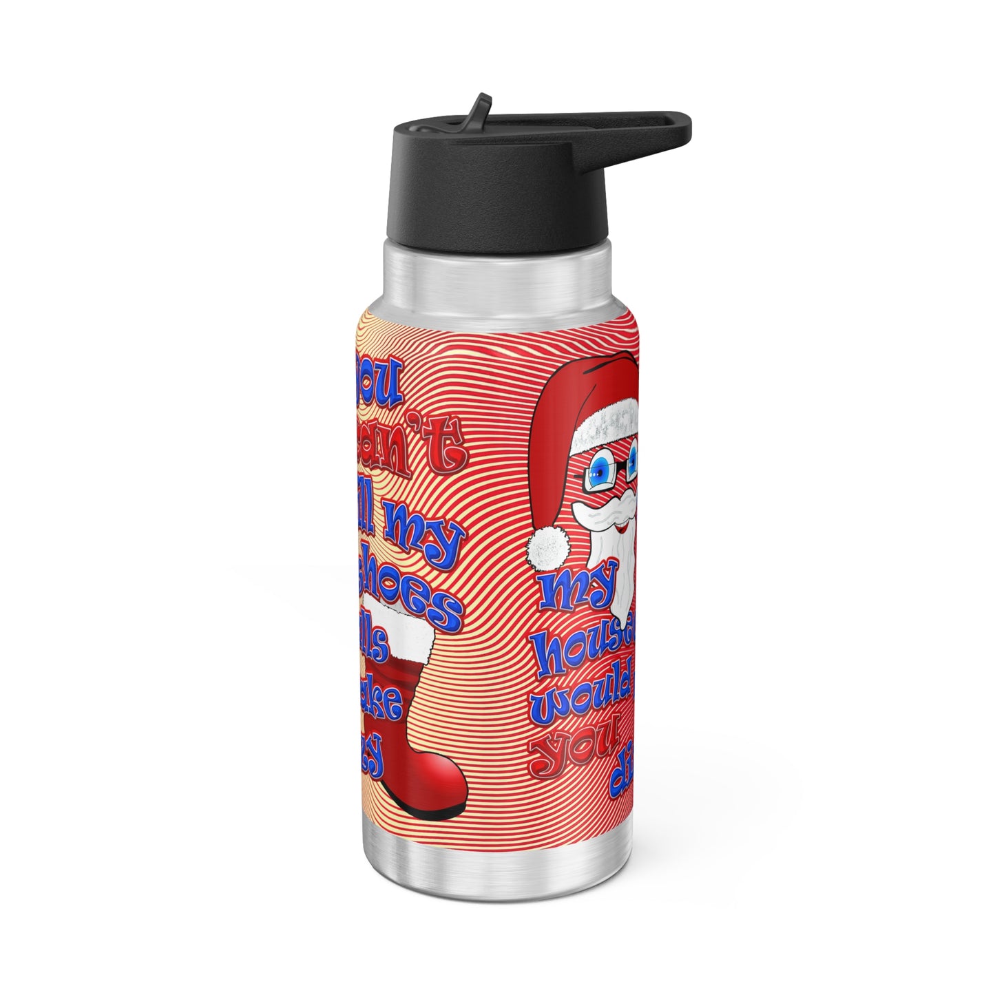santa's shoes - Gator Tumbler, 32oz (yellow-orange wave)