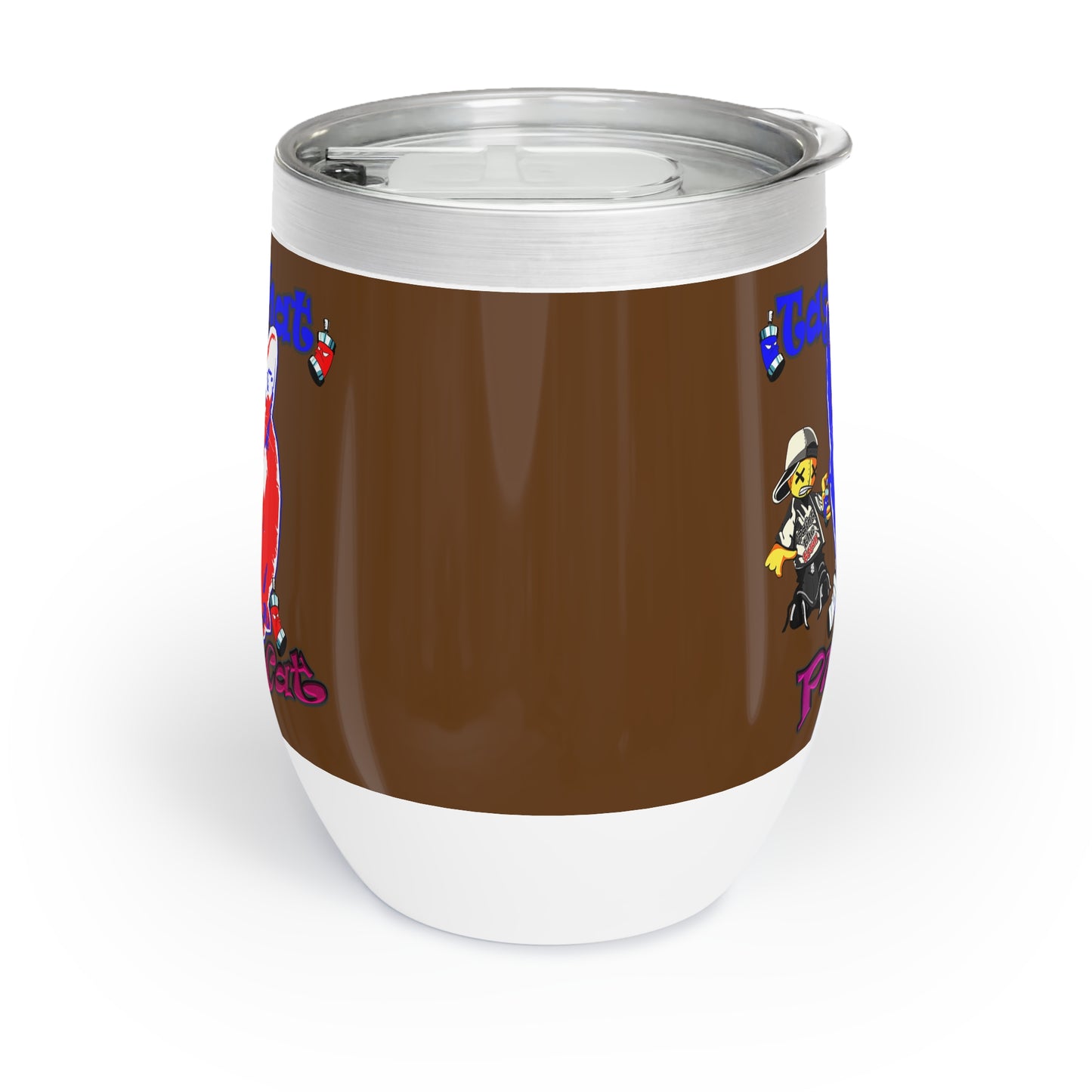 tag that - Chill Wine Tumbler (brown)