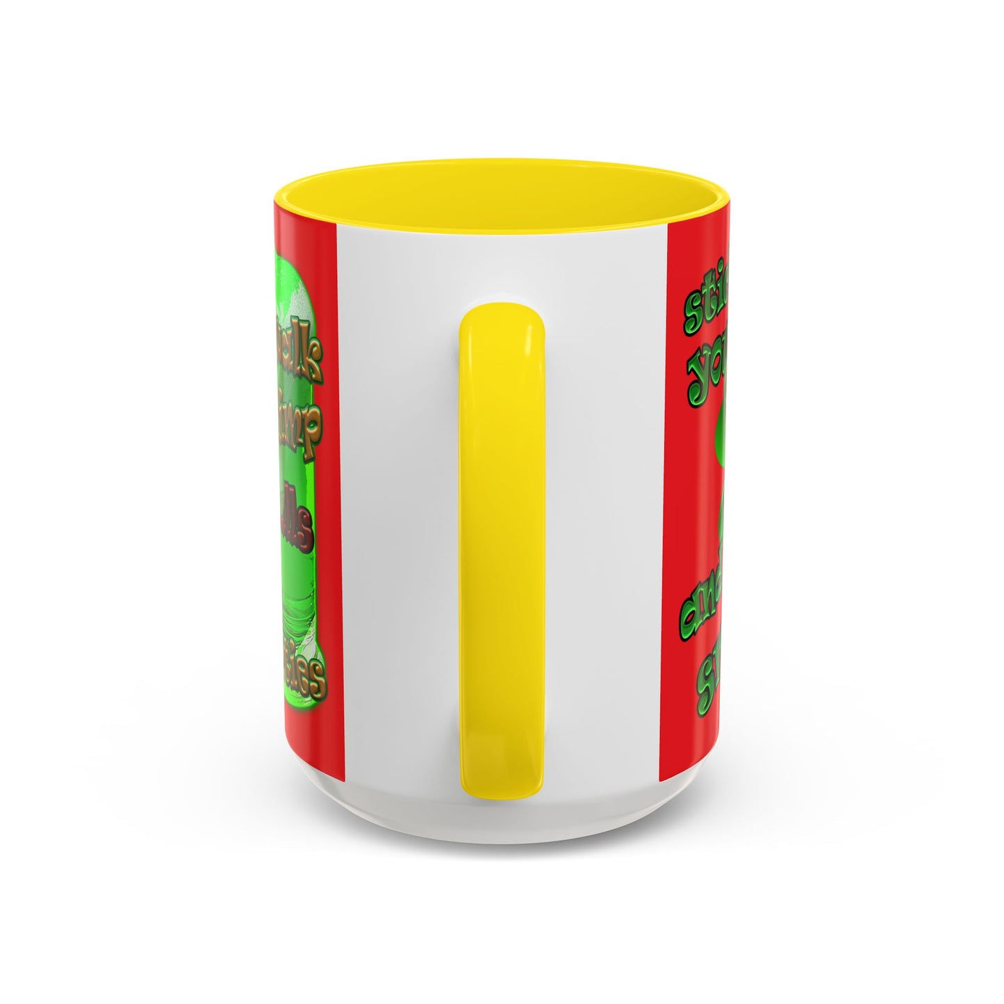 celtics logo - Accent Mug (red)