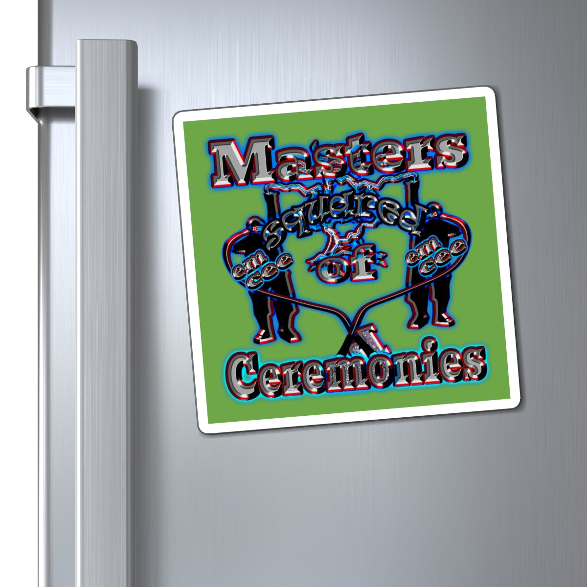 em cee squared - Magnets - (green)
