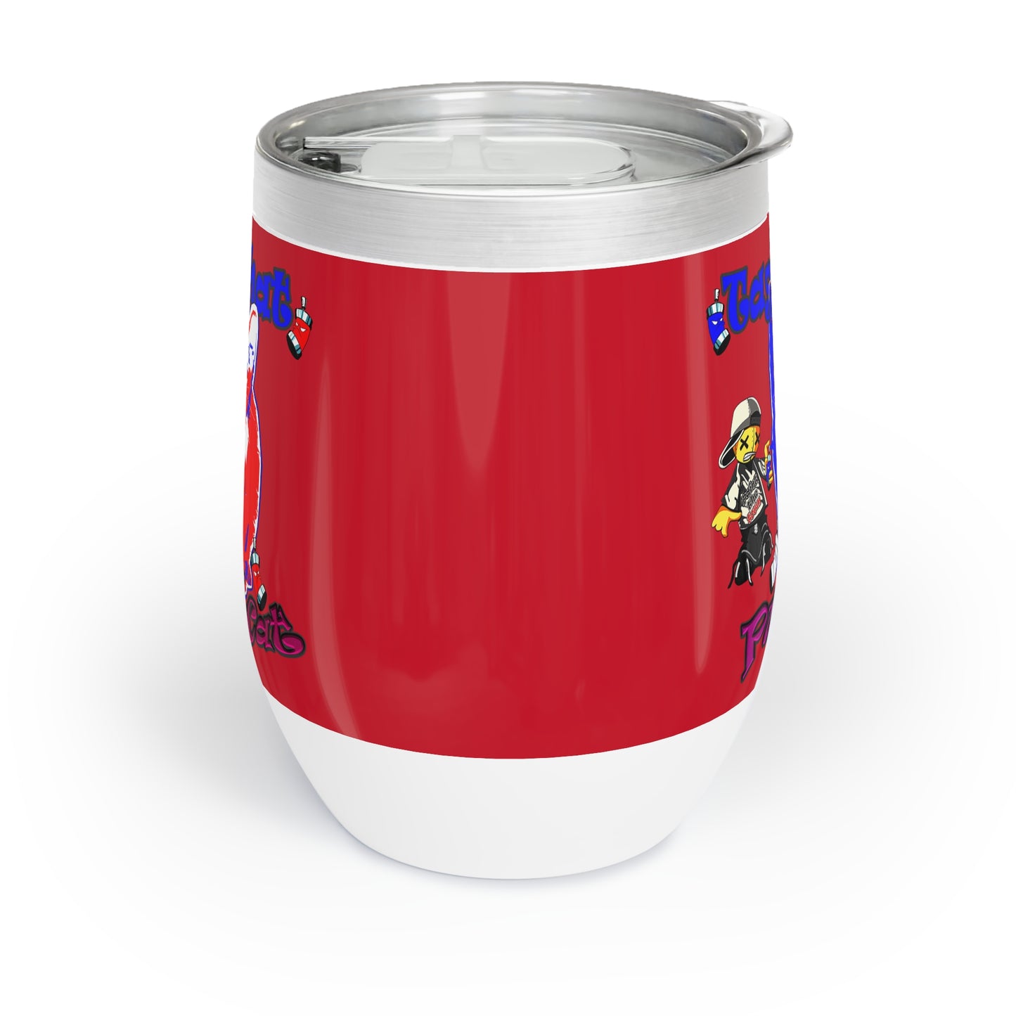 tag that - Chill Wine Tumbler (dark red)