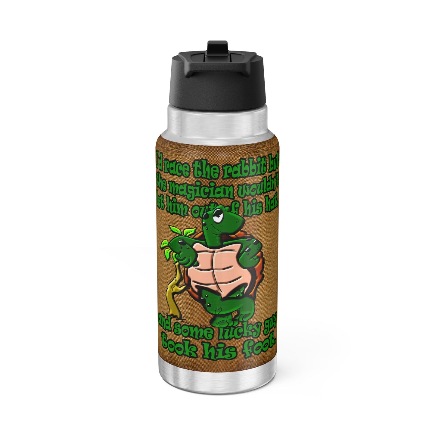 turtle race - Gator Tumbler, 32oz (brown papyrus)