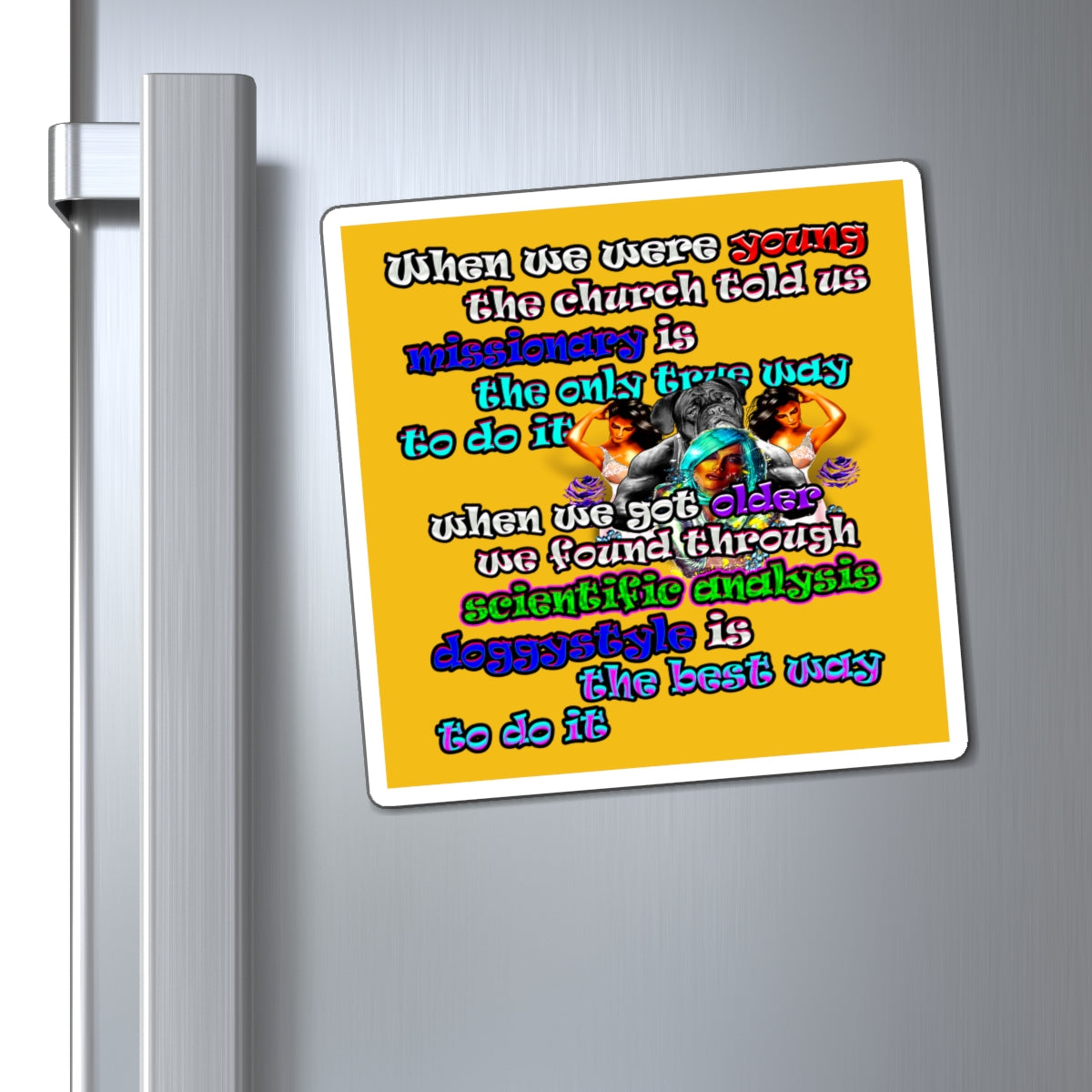 doggystyle - Magnets - (yellow)