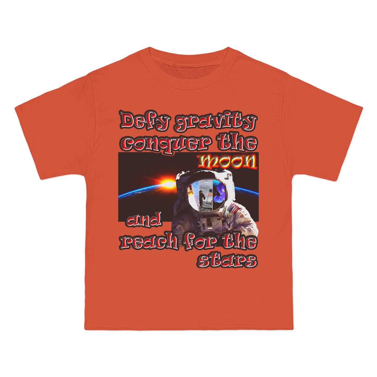 defy conquer reach - Beefy-T® Short-Sleeve T-Shirt