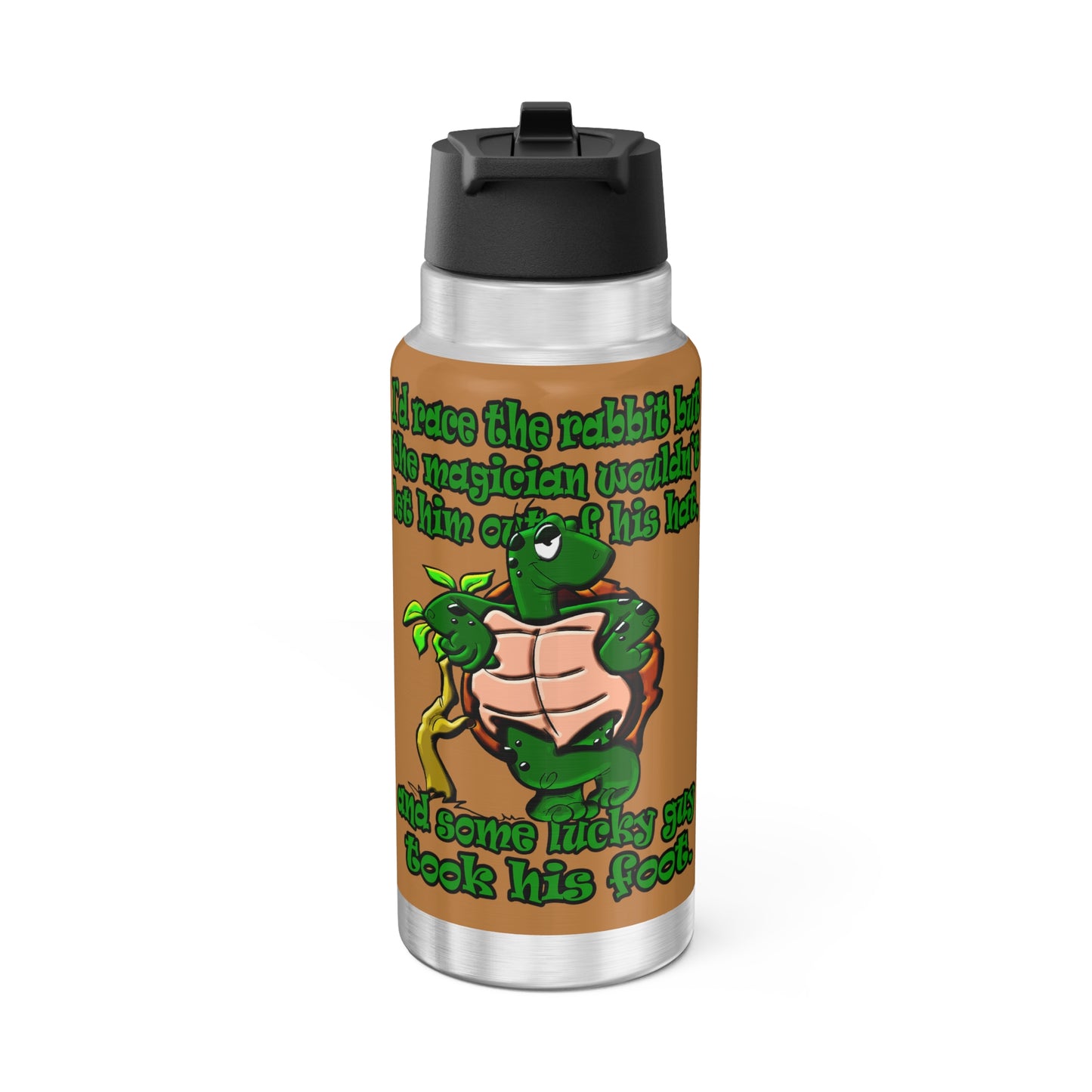 turtle race - Gator Tumbler, 32oz (light brown)