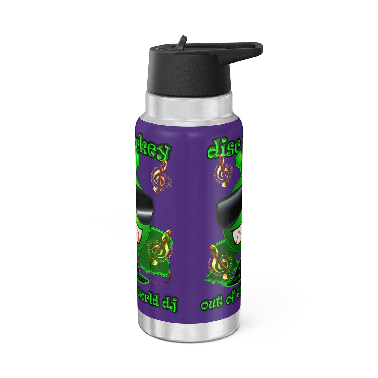 disc jockey - Gator Tumbler, 32oz (purple)