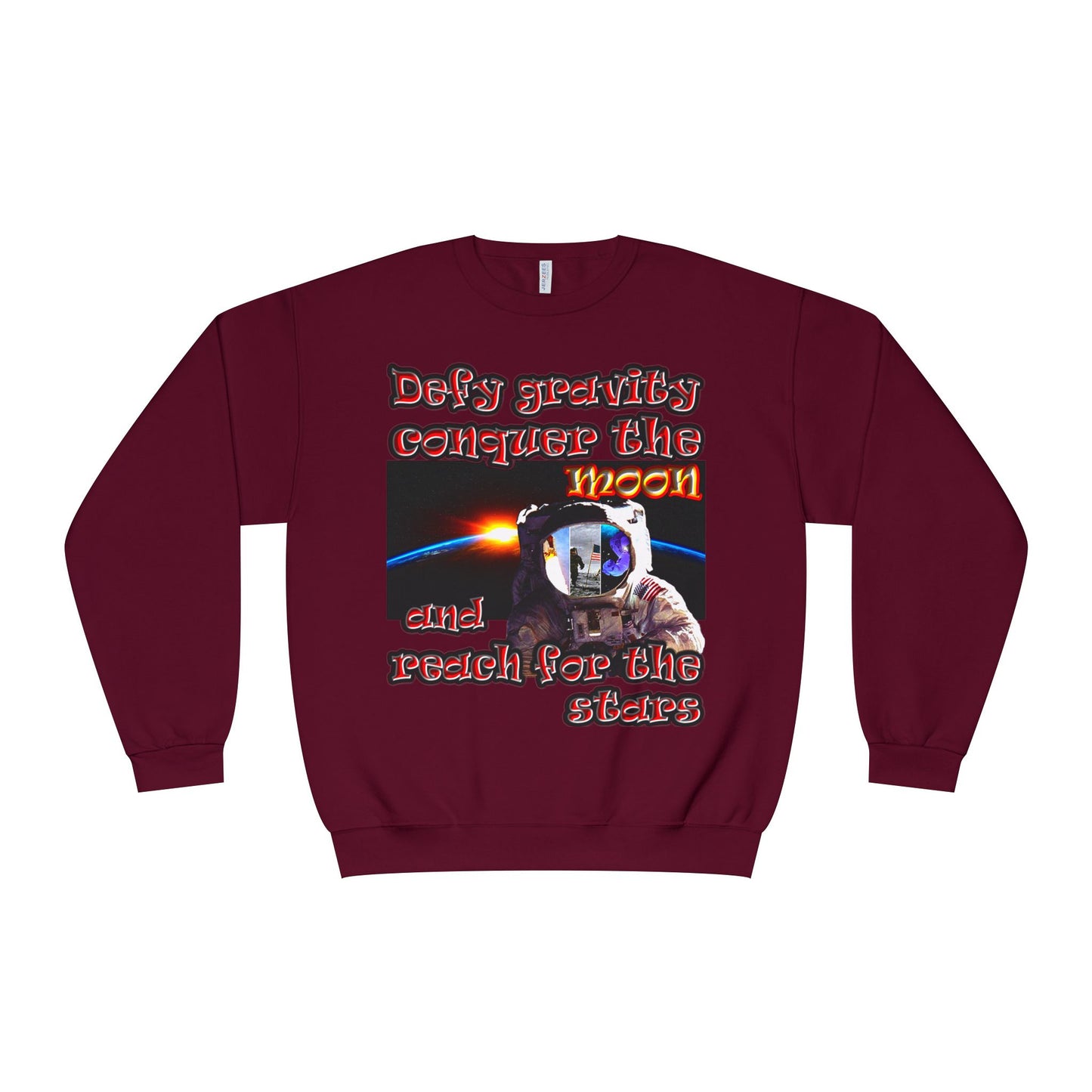 defy conquer reach - Unisex NuBlend® Crewneck Sweatshirt