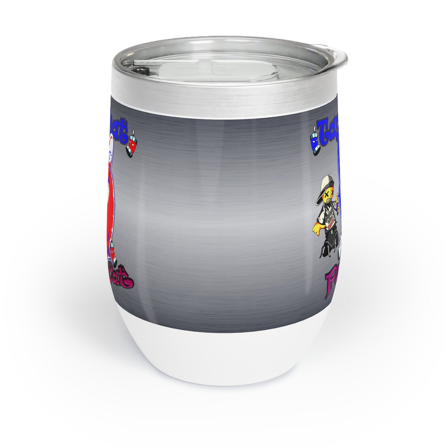 tag that - Chill Wine Tumbler (brushed nickel)