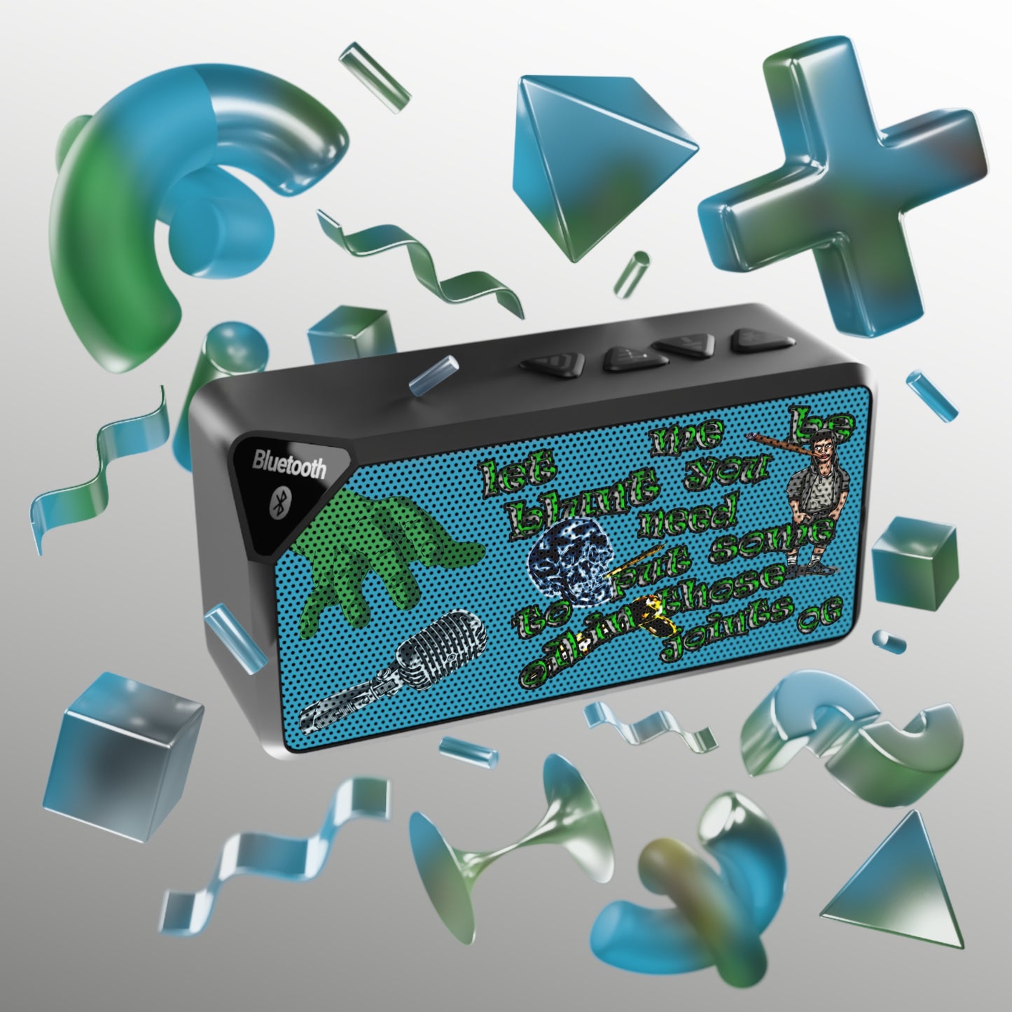 og - Jabba Bluetooth Speaker (turquoise)