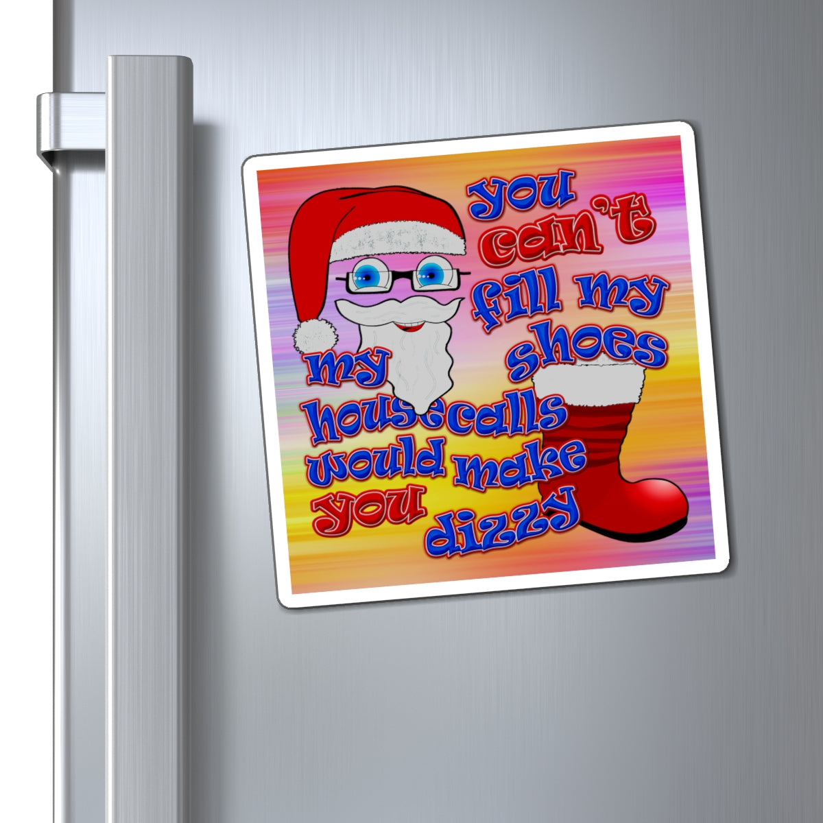 santa's shoes - Magnets - (color blur)