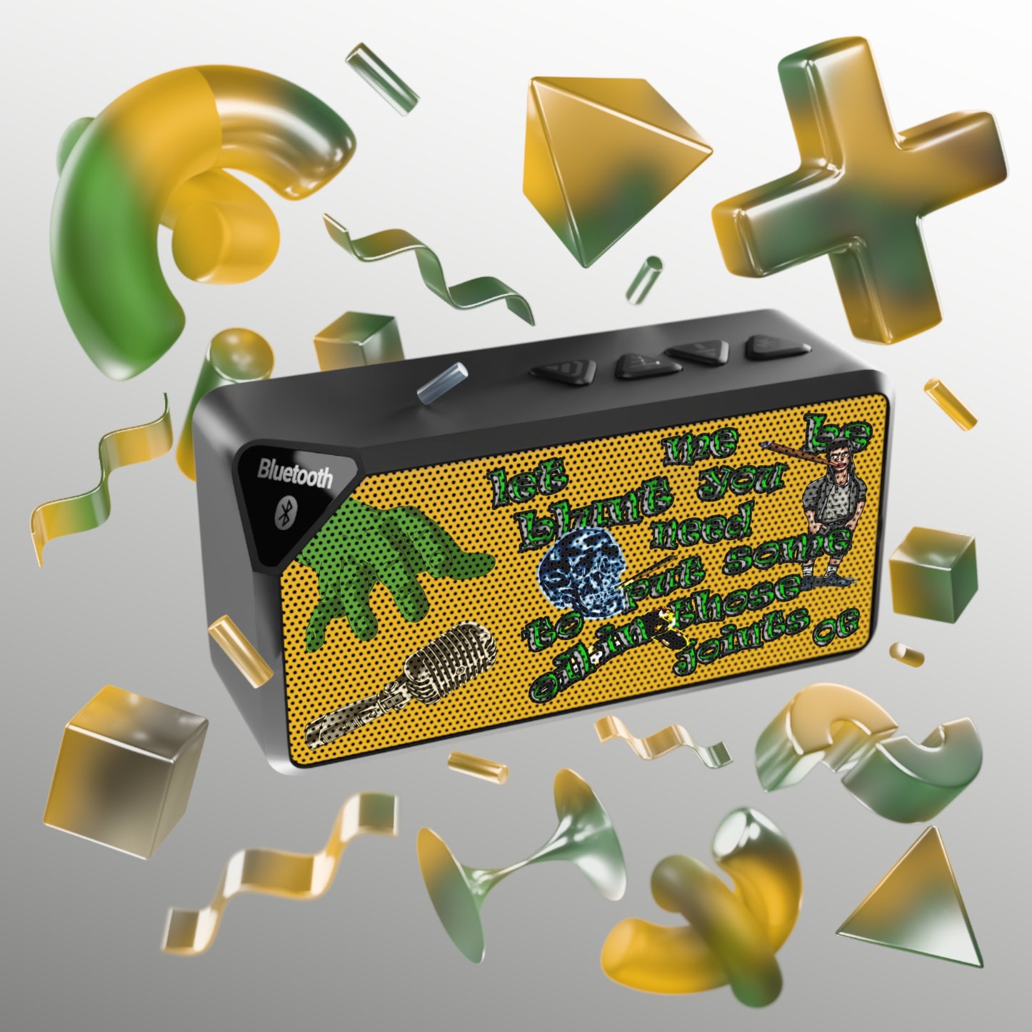 og - Jabba Bluetooth Speaker (yellow)