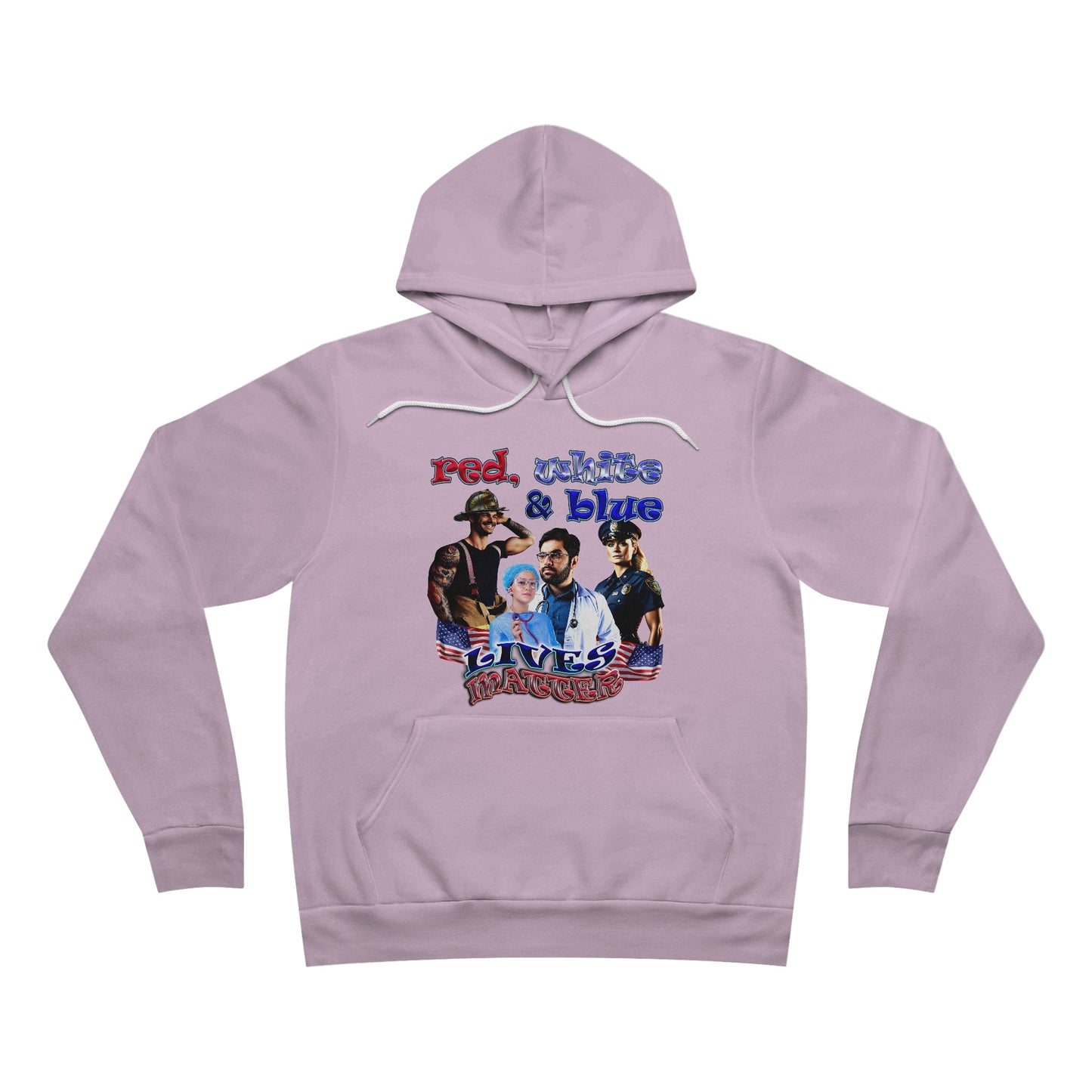 rw&b lives matter - Unisex Sponge Fleece Pullover Hoodie