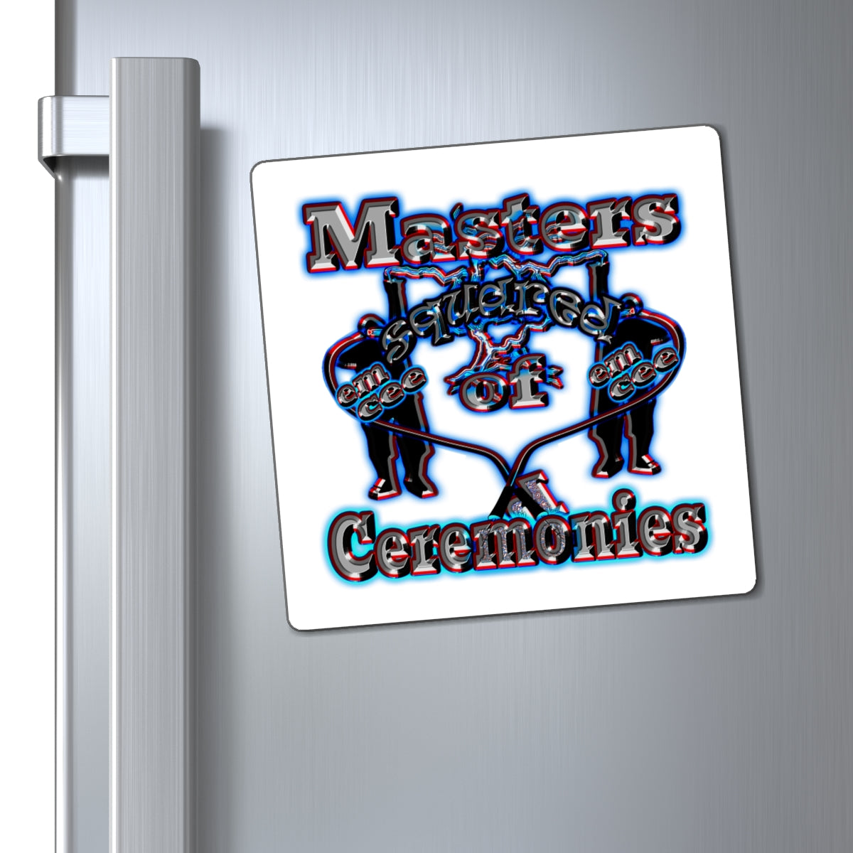em cee squared - Magnets - (white)