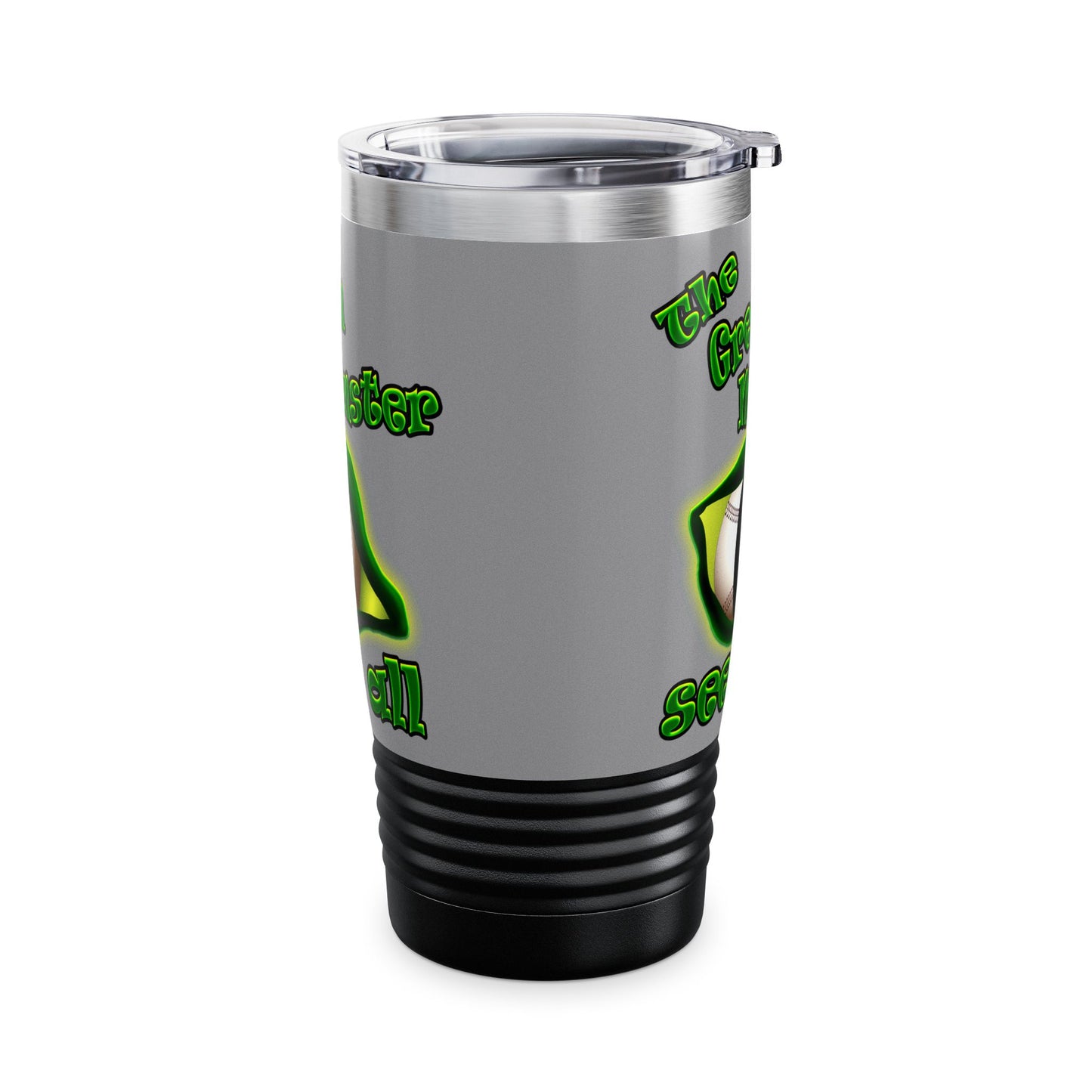 green monster - Ringneck Tumbler, 20oz (grey)